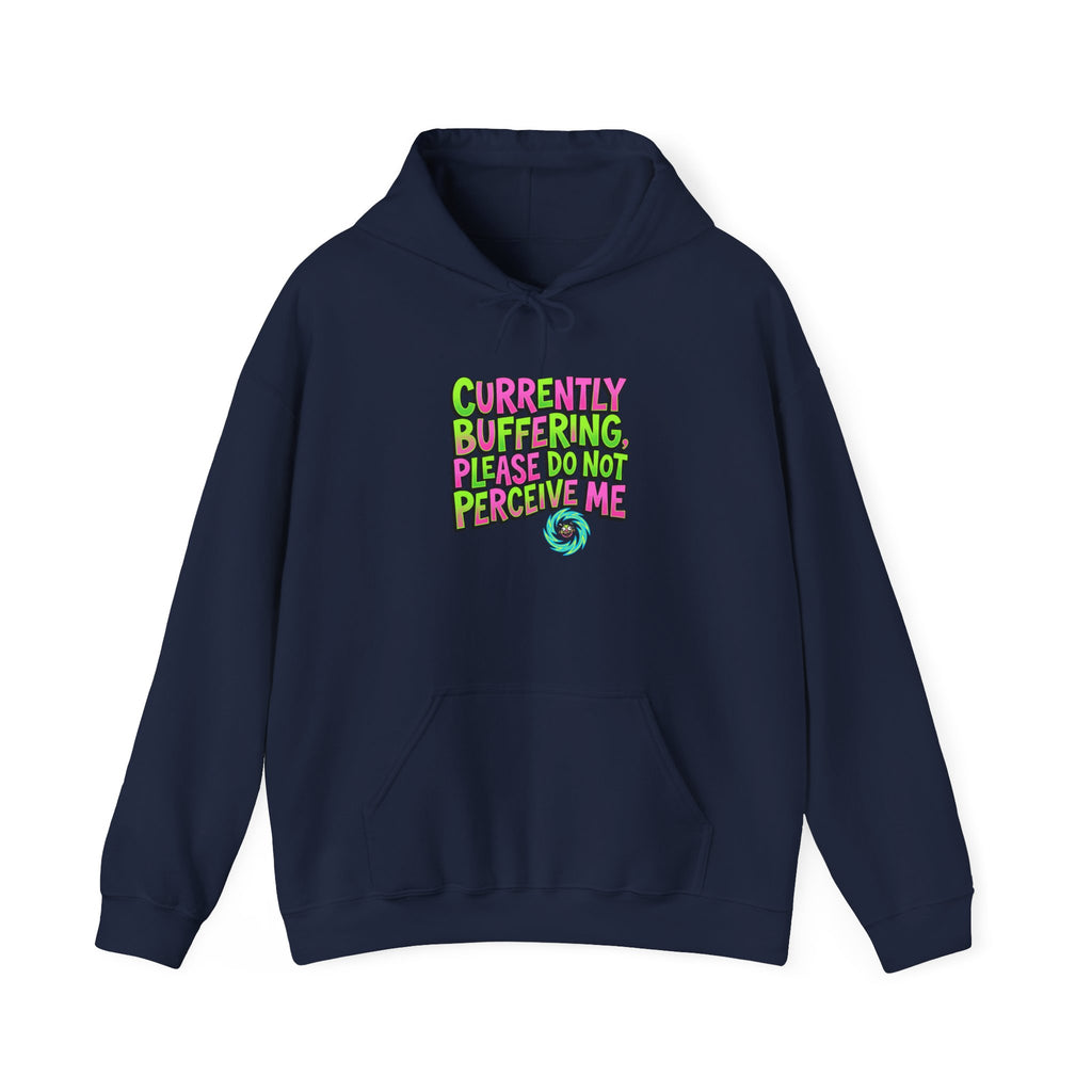 Currently Buffering Hoodie | meme-core, brainrot humor