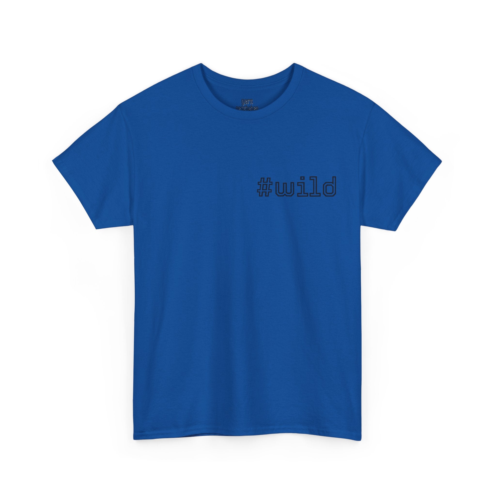 Unisex schweres Baumwoll-T-Shirt #wild