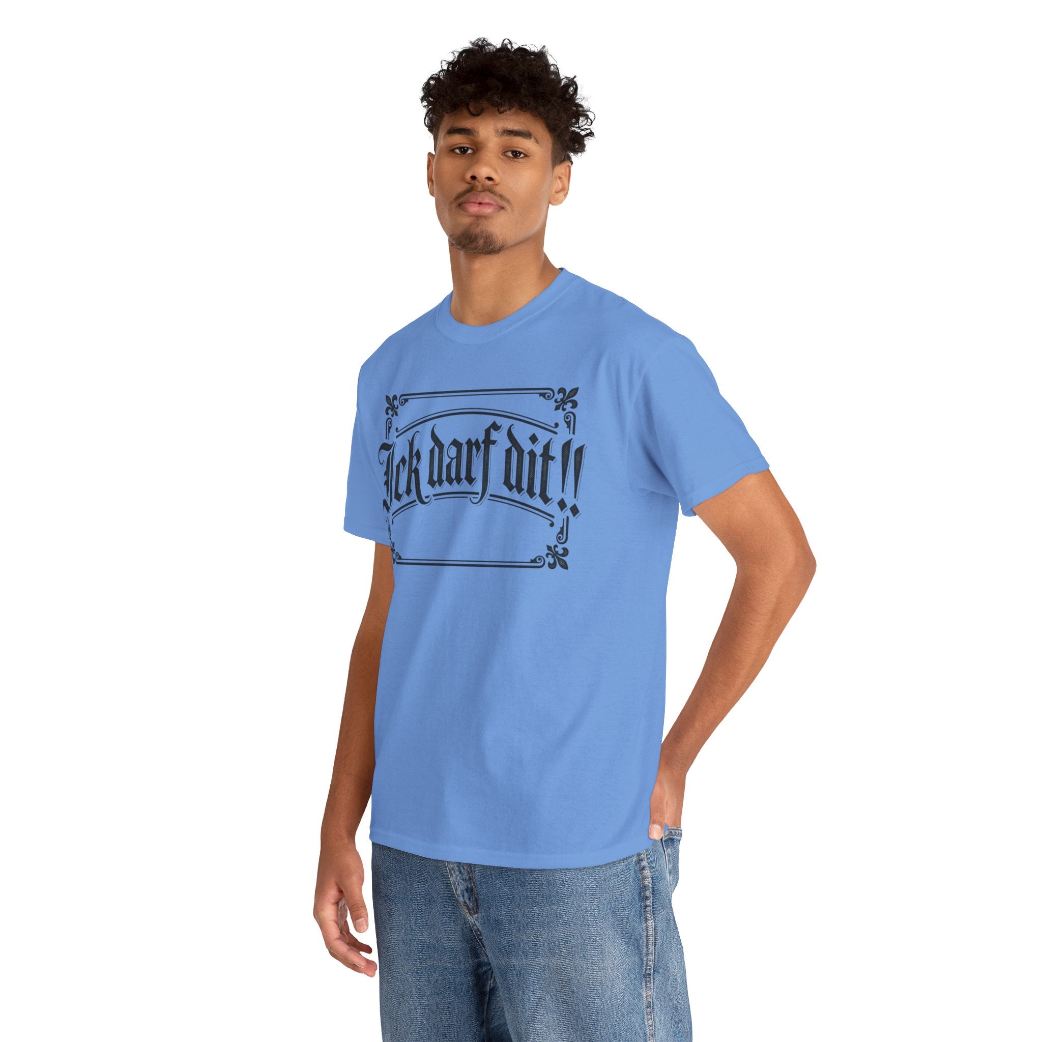 T-Shirt – „Ick darf dit!!“ Vintage Rahmen T-Shirt