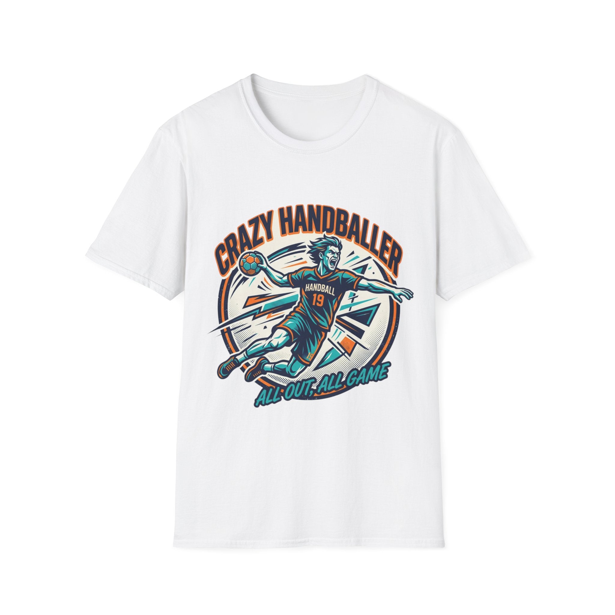 Unisex Softstyle T-Shirt Crazy Handballer
