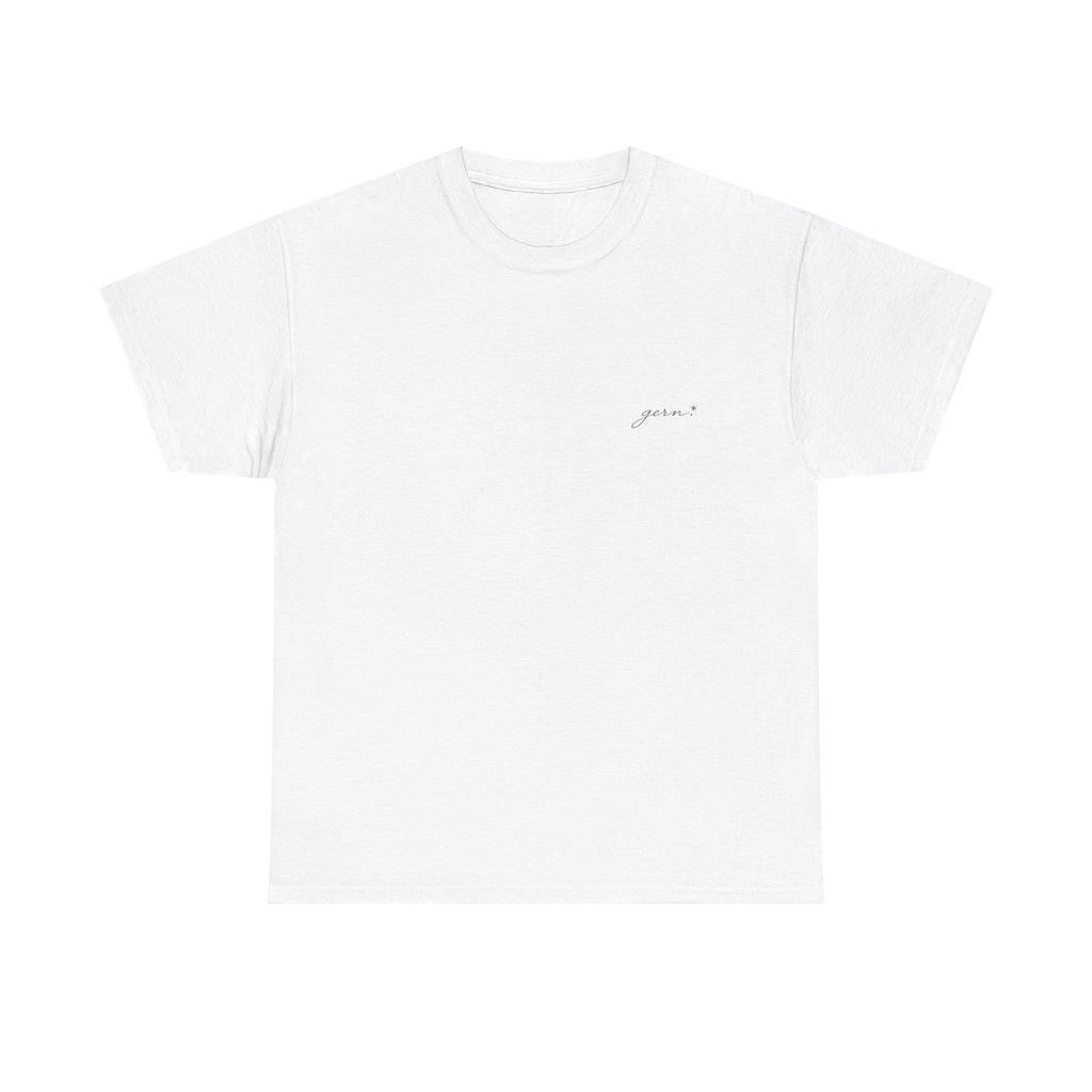 T-Shirt — Vintage Mediterranean Street Illustration Tee