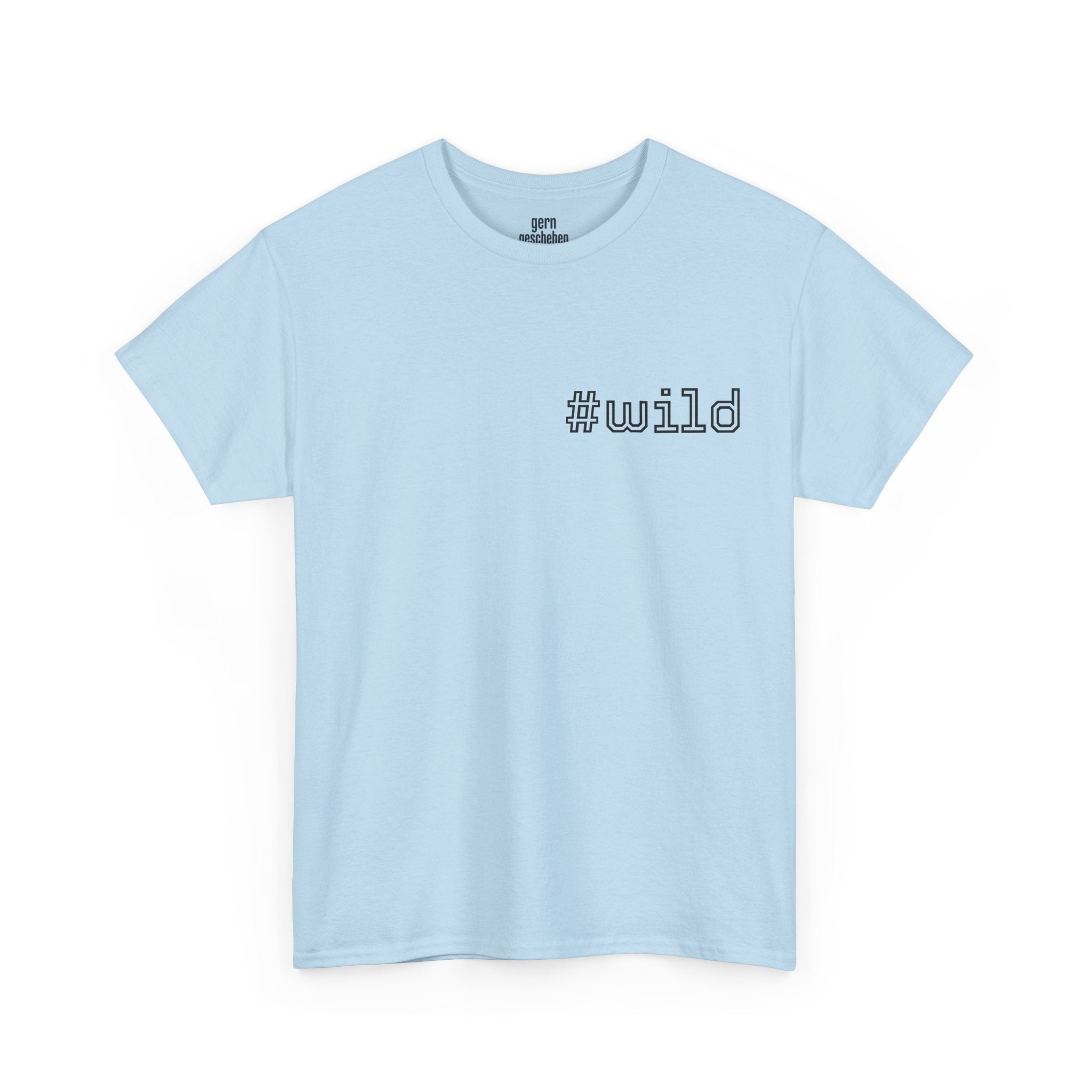 Unisex schweres Baumwoll-T-Shirt #wild