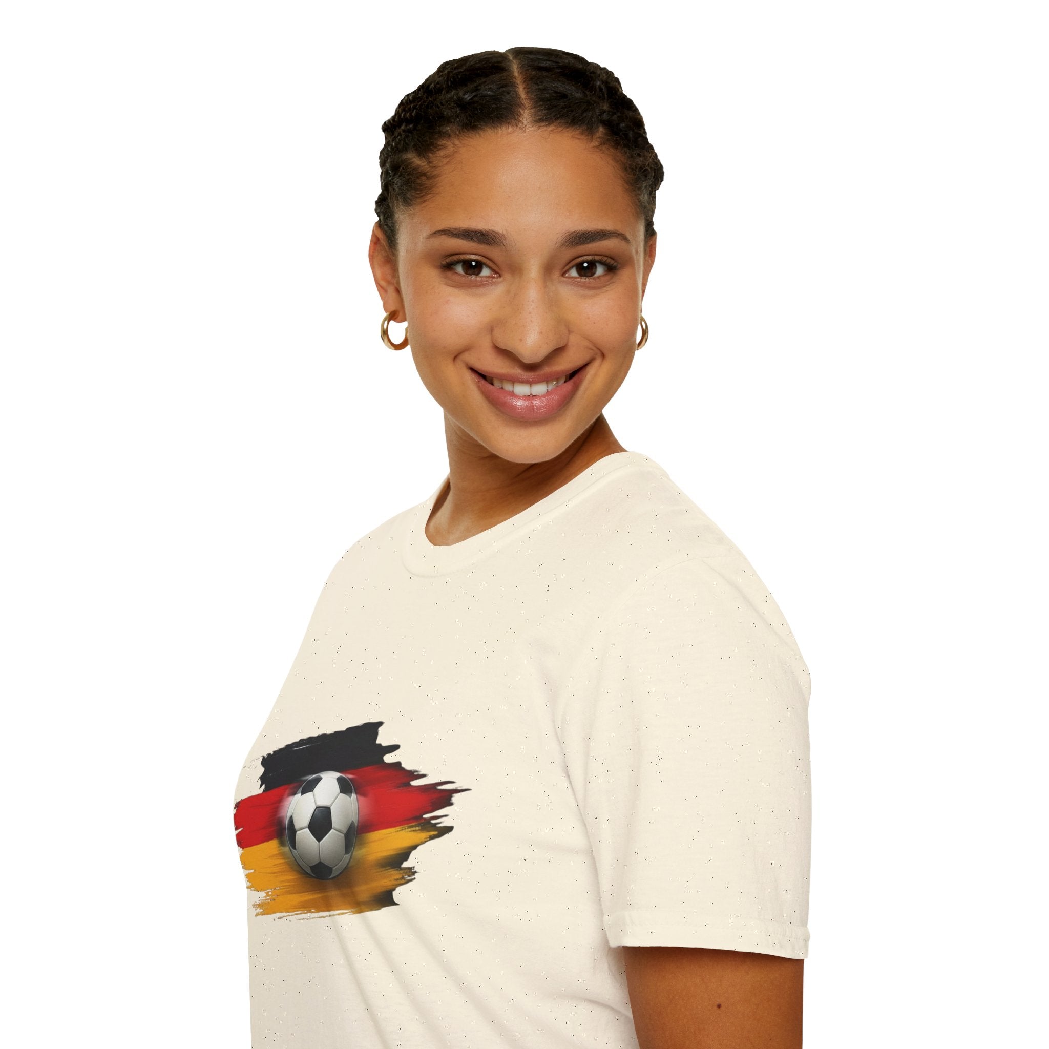 Germany Flag Soccer T-Shirt – Football Fan Tee