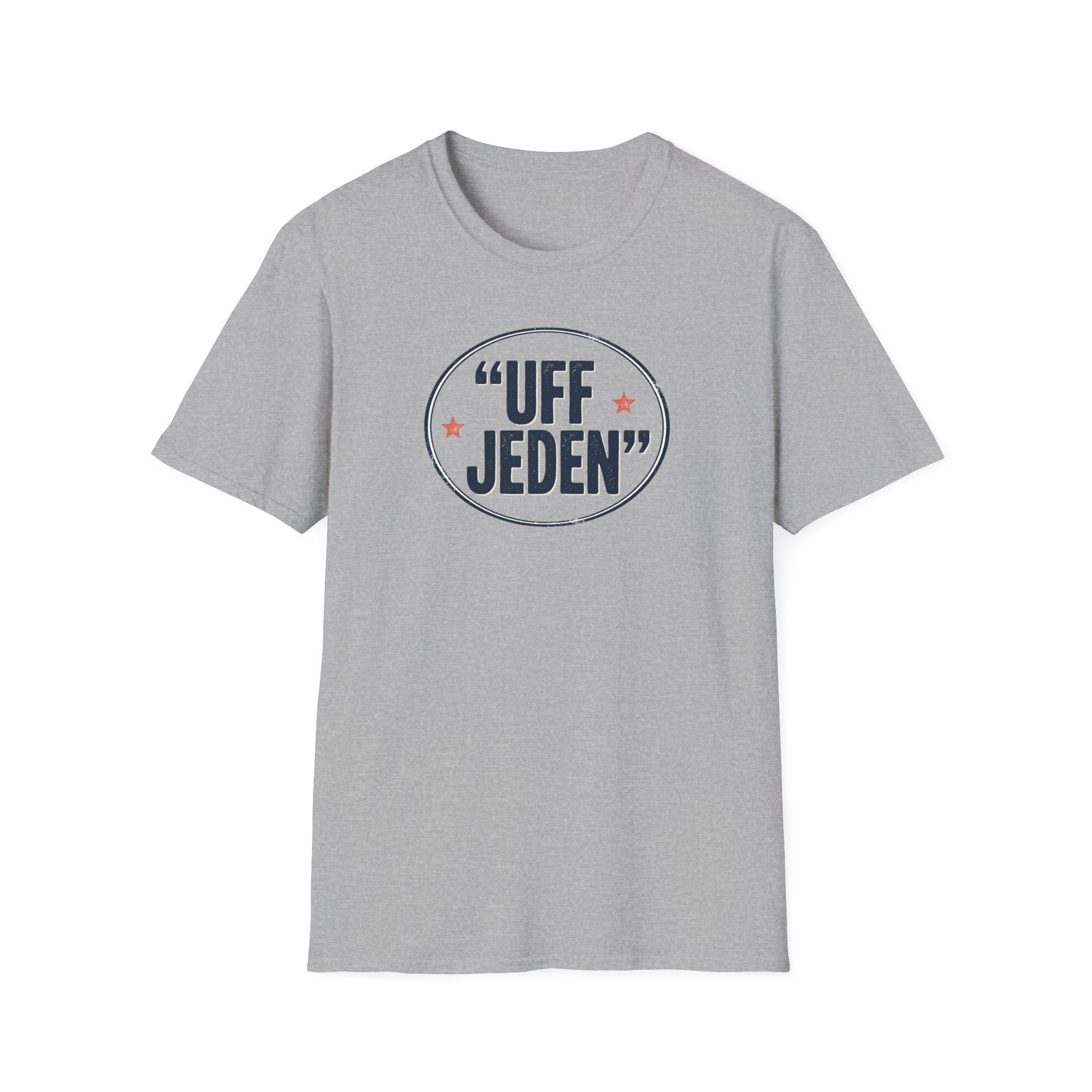 "UFF JEDEN" Vintage Badge T-Shirt #berlin