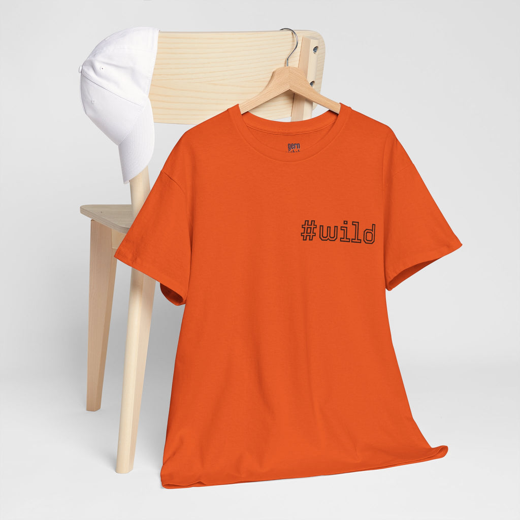 Unisex schweres Baumwoll-T-Shirt #wild