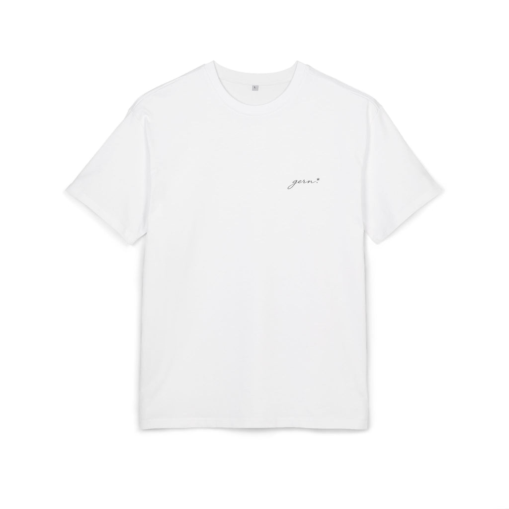 Oversize Tee — 'Take It Slow' Vintage Beach Palm Graphic