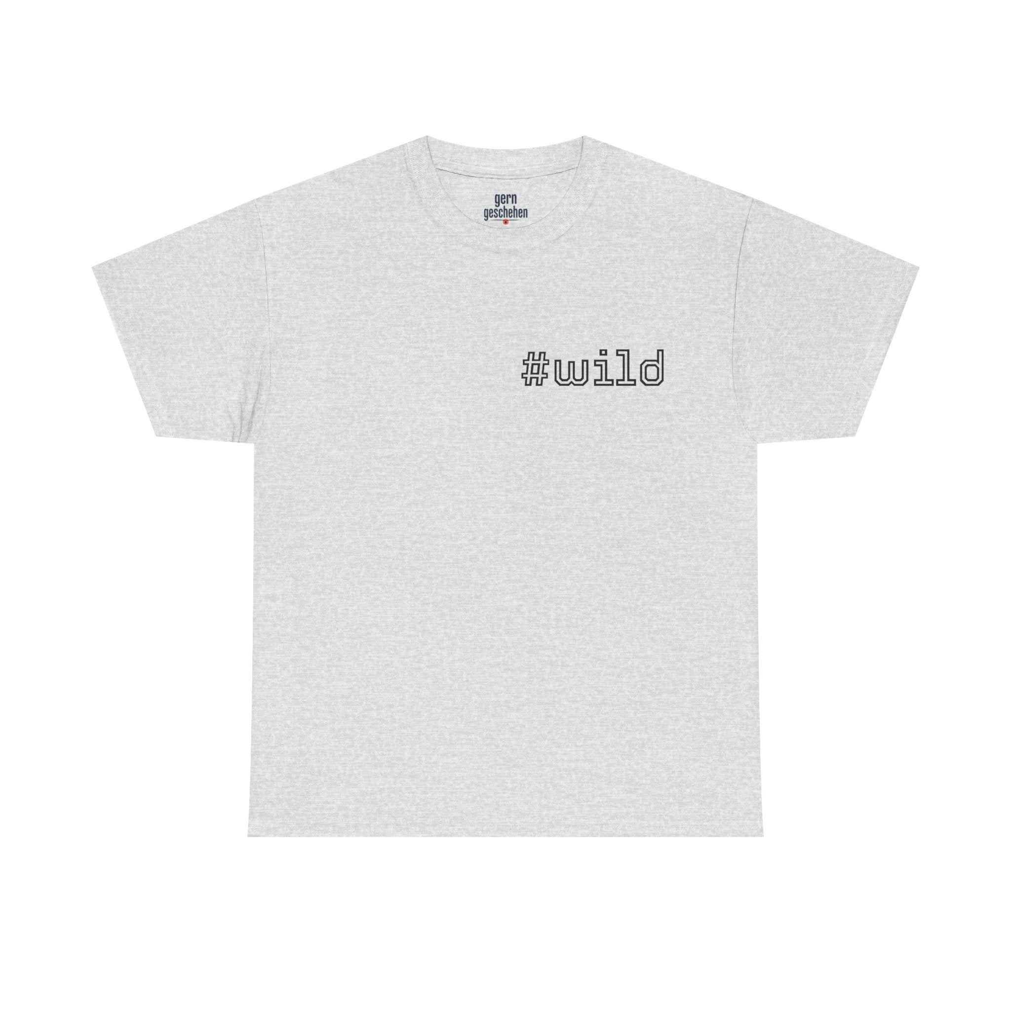 Unisex schweres Baumwoll-T-Shirt #wild