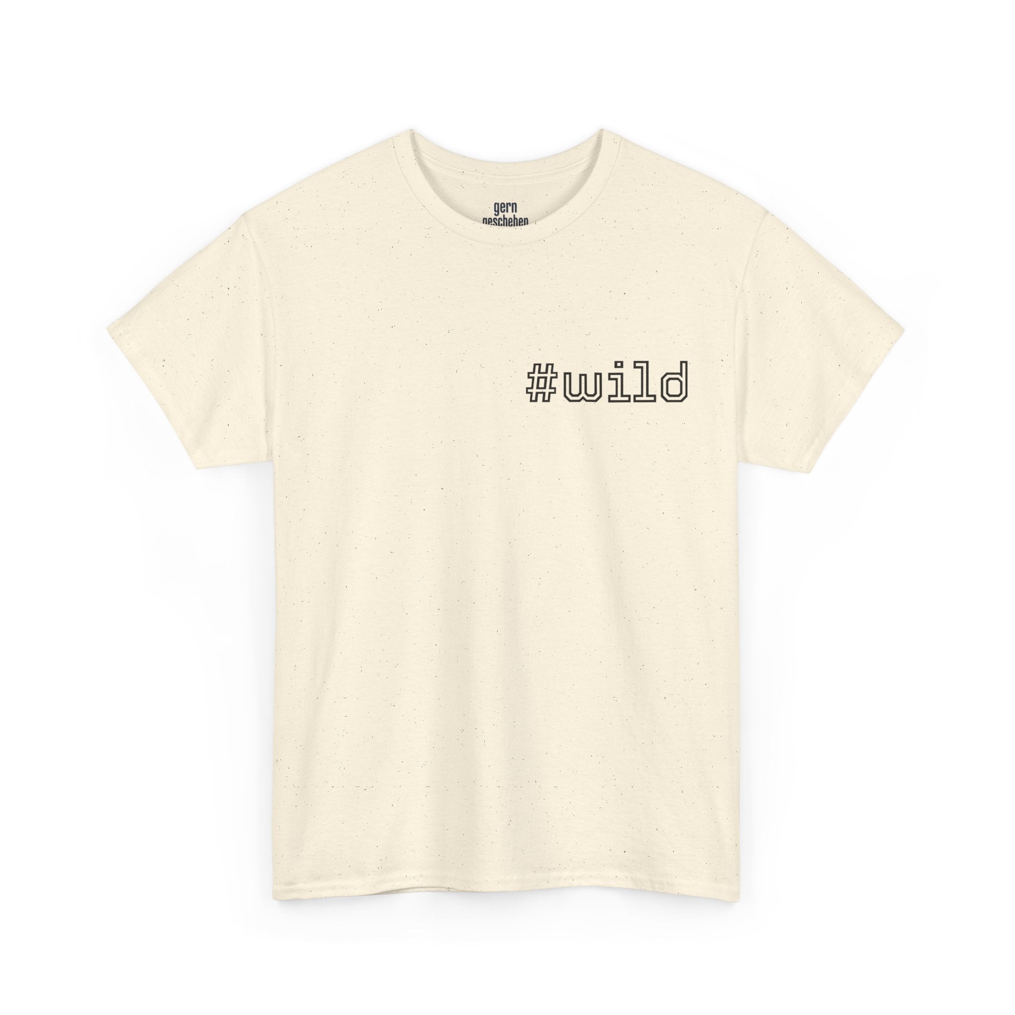 Unisex schweres Baumwoll-T-Shirt #wild