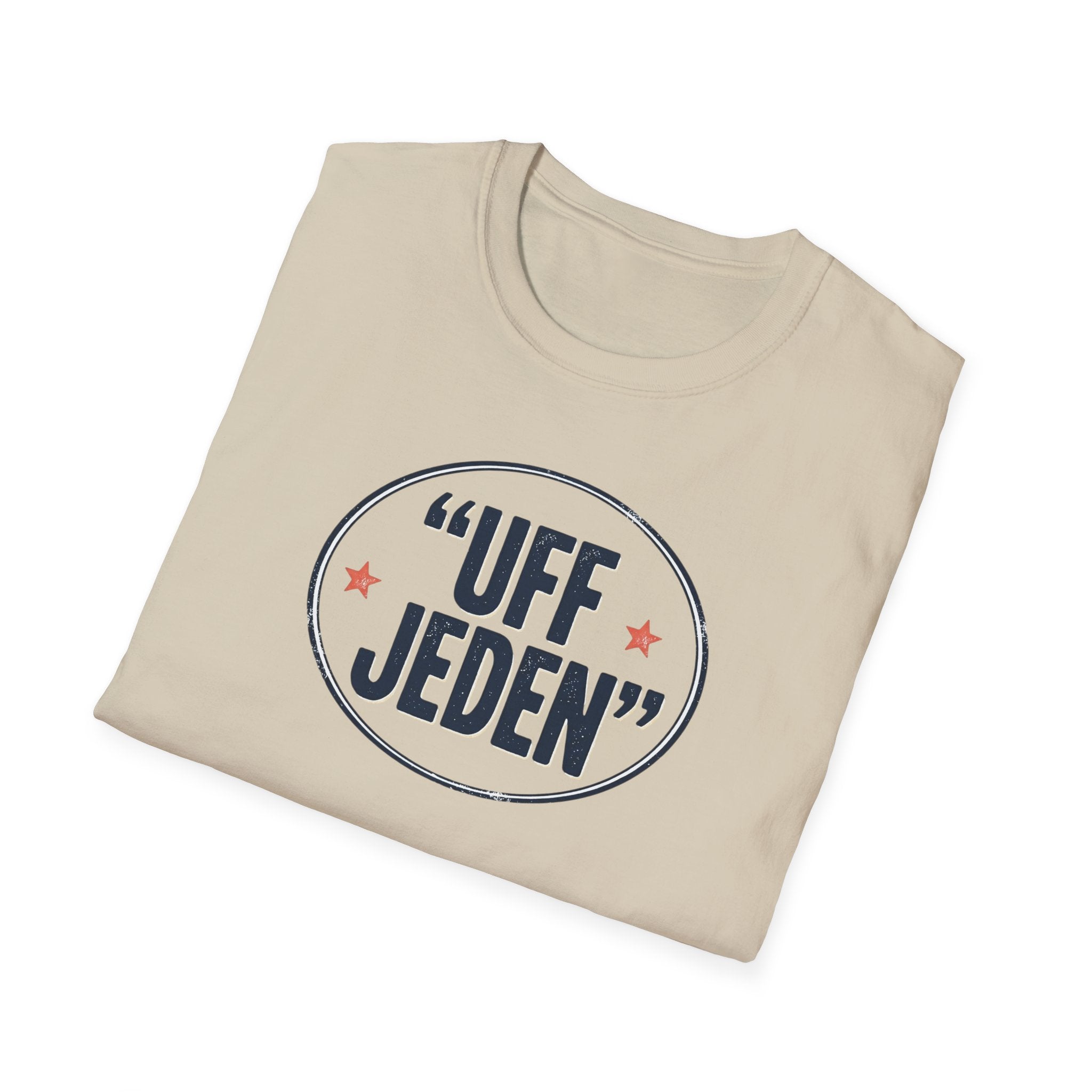 "UFF JEDEN" Vintage Badge T-Shirt #berlin