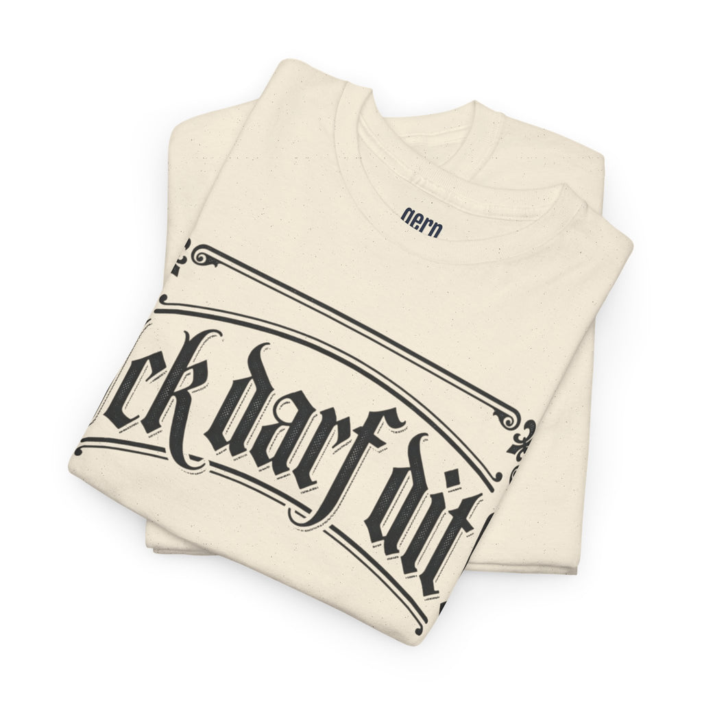 T-Shirt – „Ick darf dit!!“ Vintage Rahmen T-Shirt