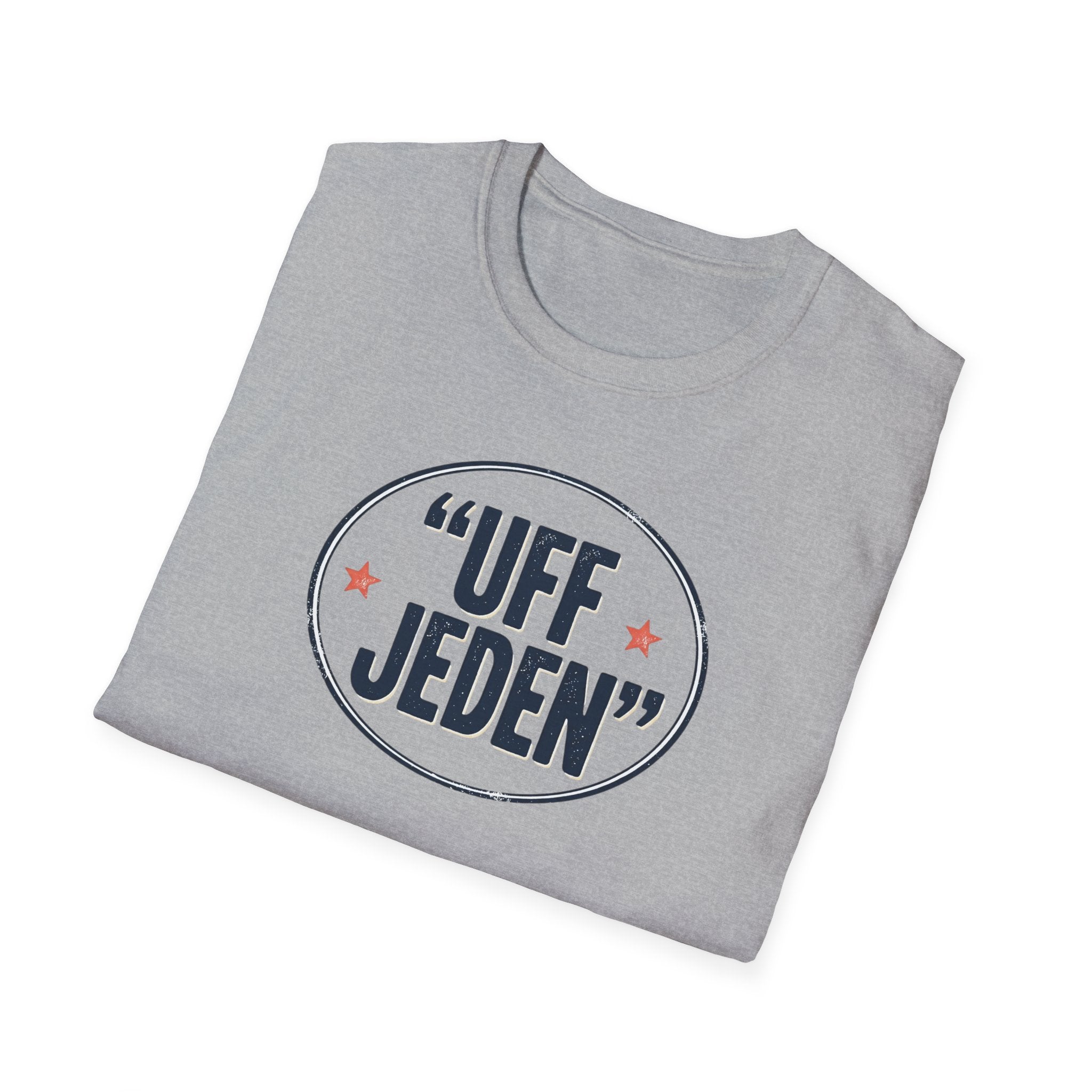 "UFF JEDEN" Vintage Badge T-Shirt #berlin
