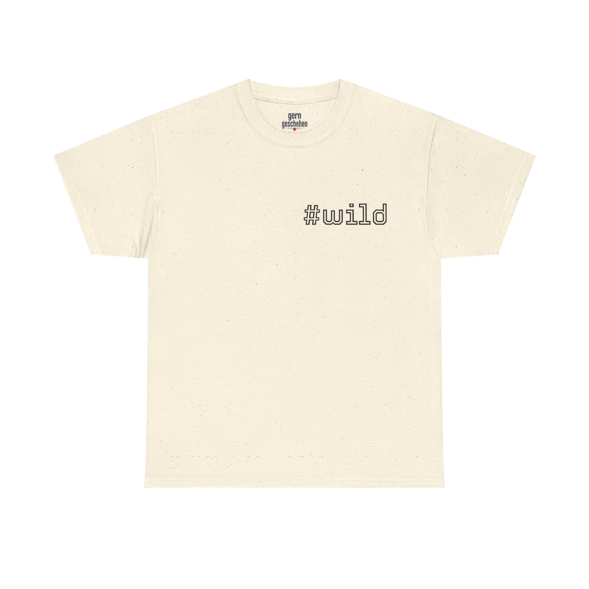 Unisex schweres Baumwoll-T-Shirt #wild