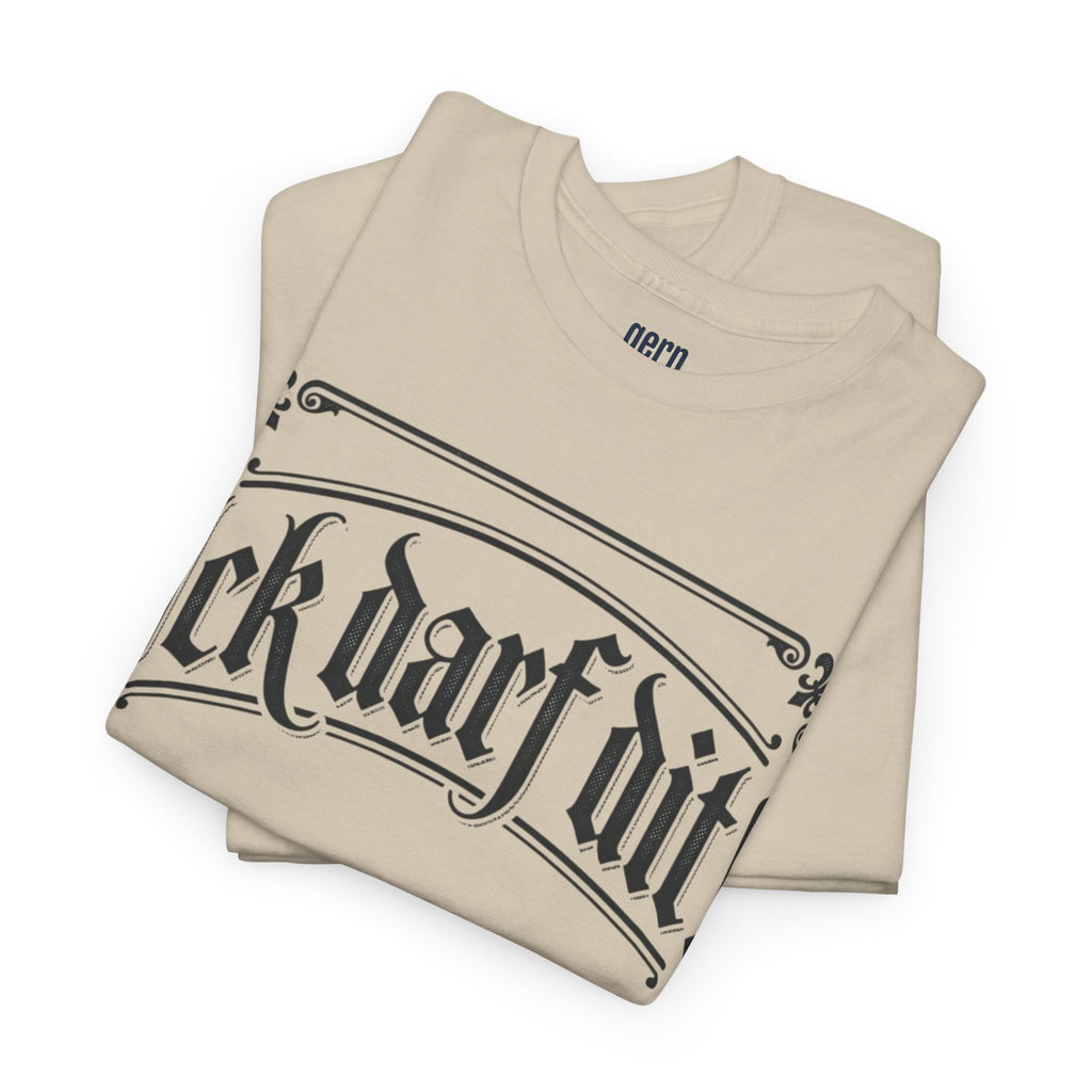 T-Shirt – „Ick darf dit!!“ Vintage Rahmen T-Shirt