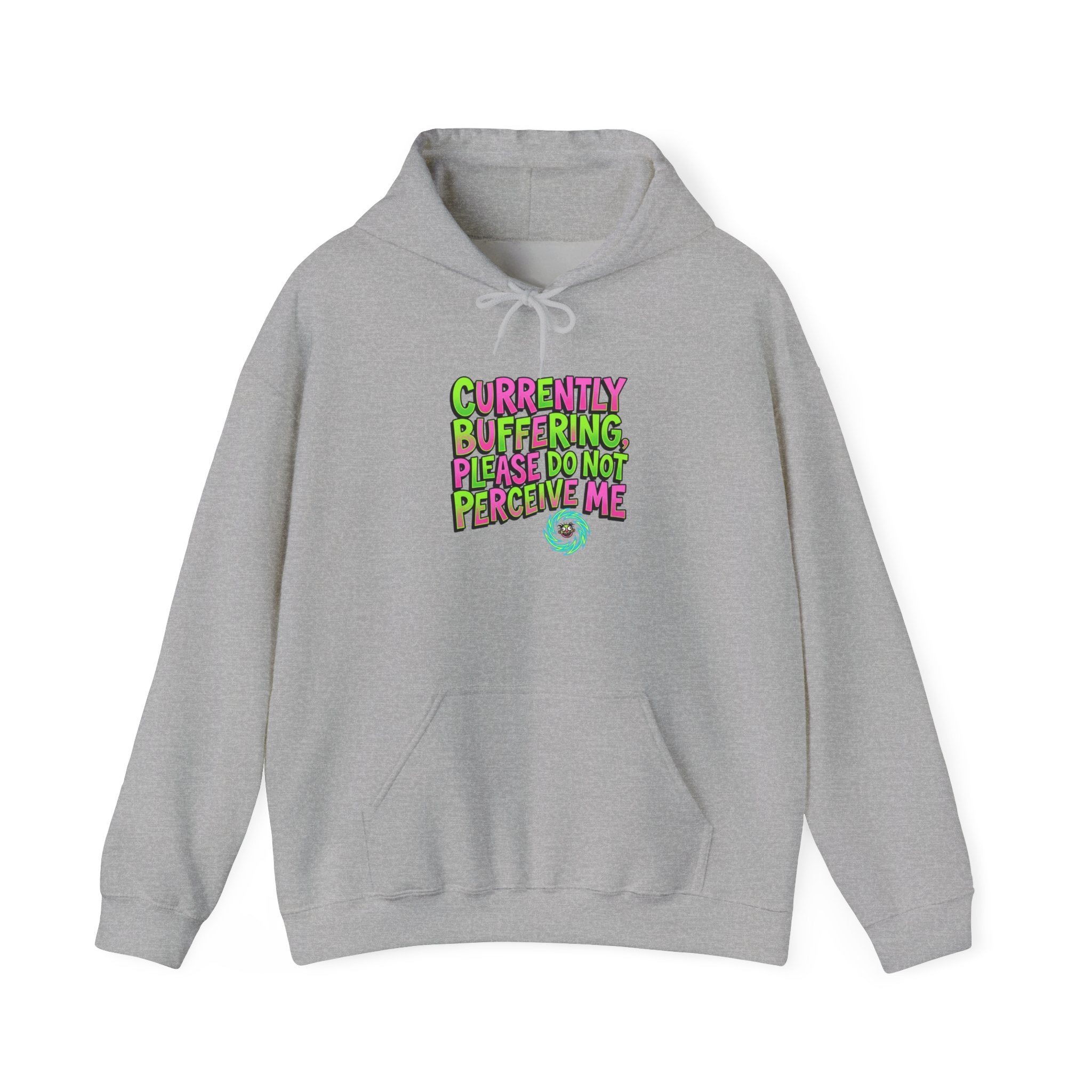 Currently Buffering Hoodie | meme-core, brainrot humor