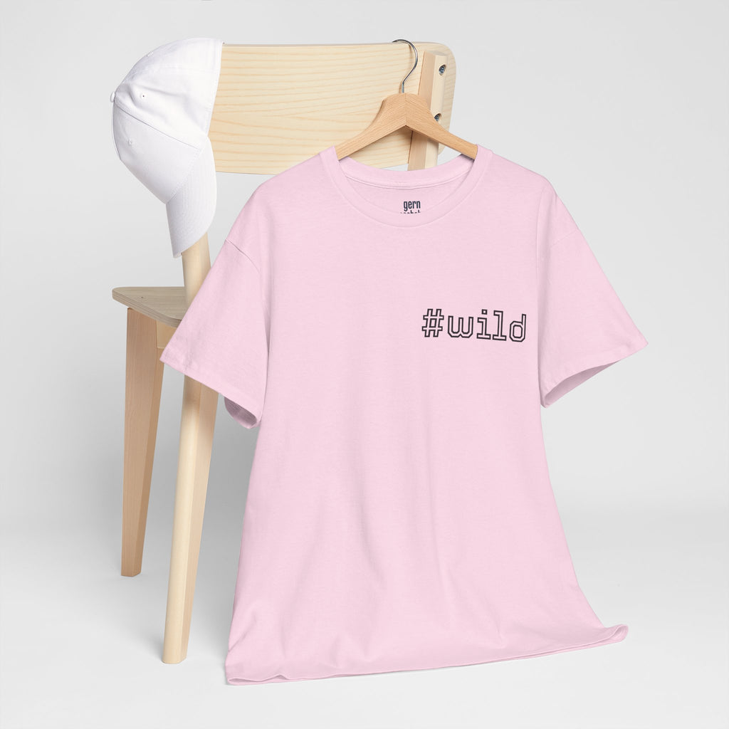 Unisex schweres Baumwoll-T-Shirt #wild