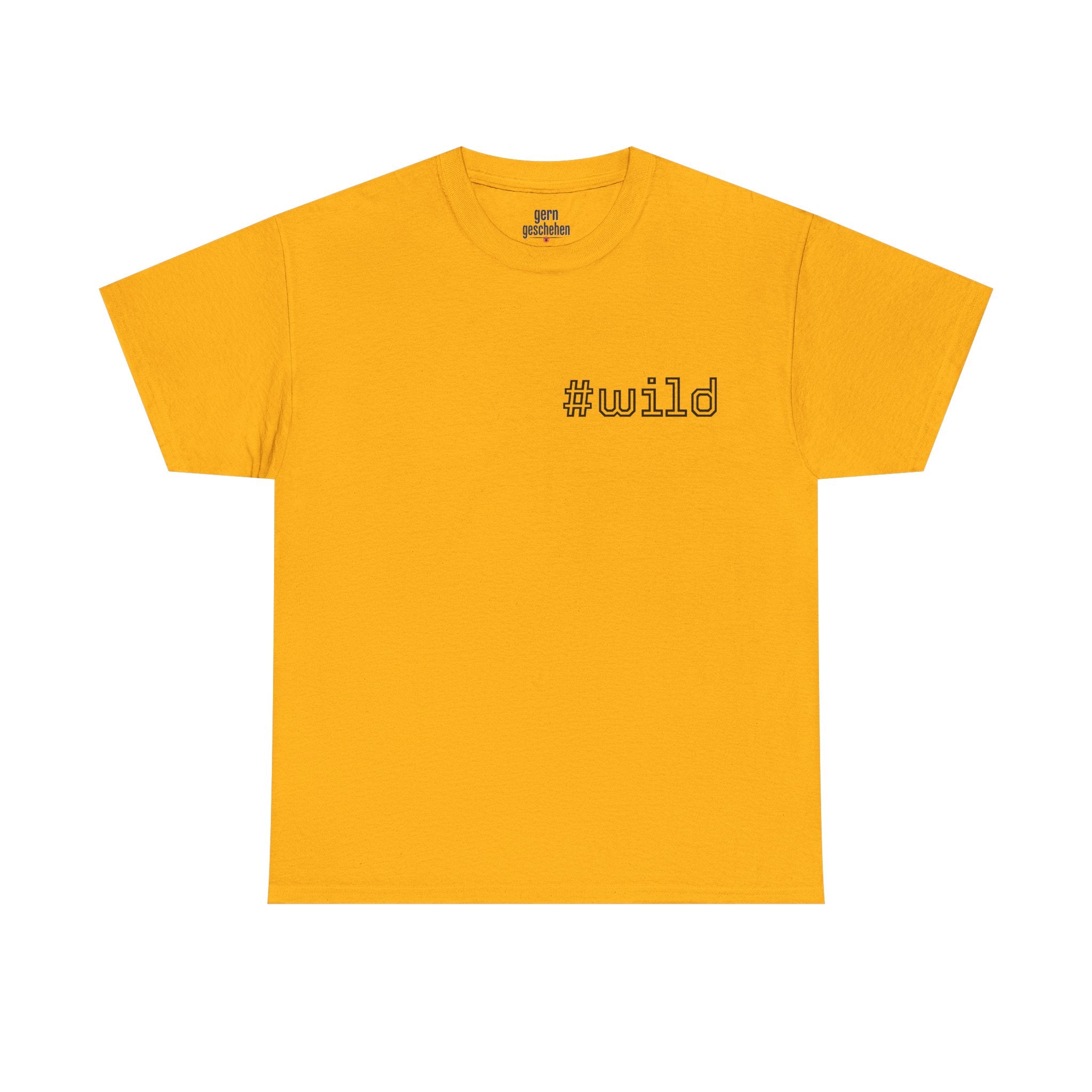 Unisex schweres Baumwoll-T-Shirt #wild