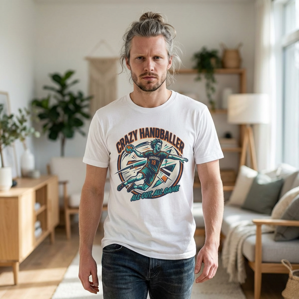 Unisex Softstyle T-Shirt Crazy Handballer