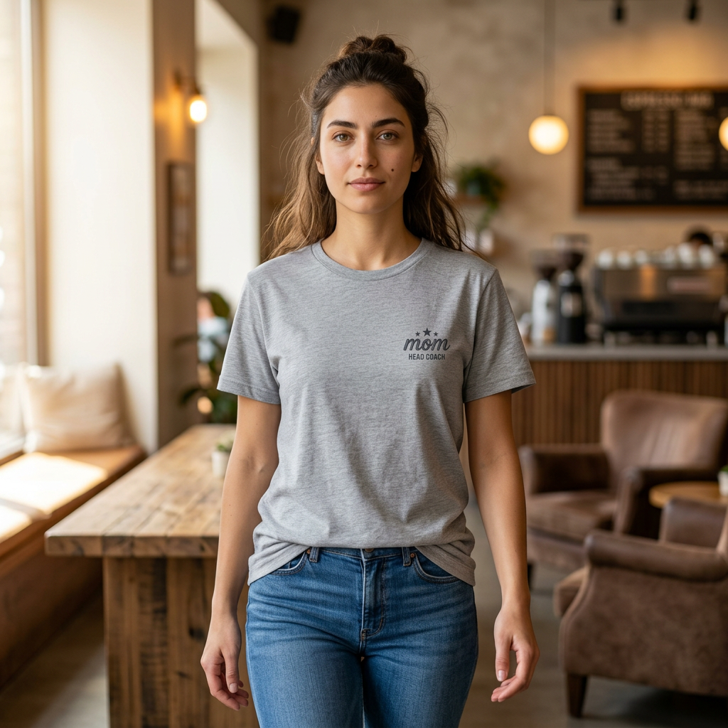 Mom Head Coach T-Shirt — Graphic Mother’s Day Tee