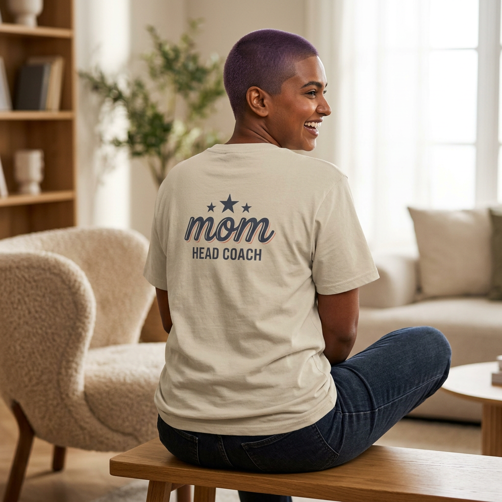 Mom Head Coach T-Shirt — Graphic Mother’s Day Tee