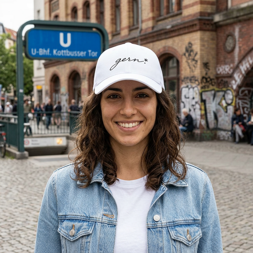 Bestickte "gern"  Cap