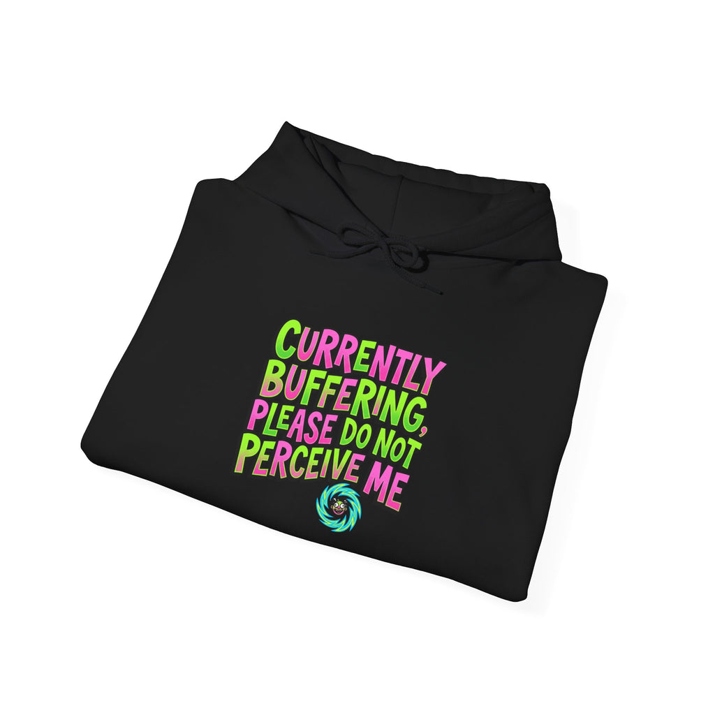 Currently Buffering Hoodie | meme-core, brainrot humor