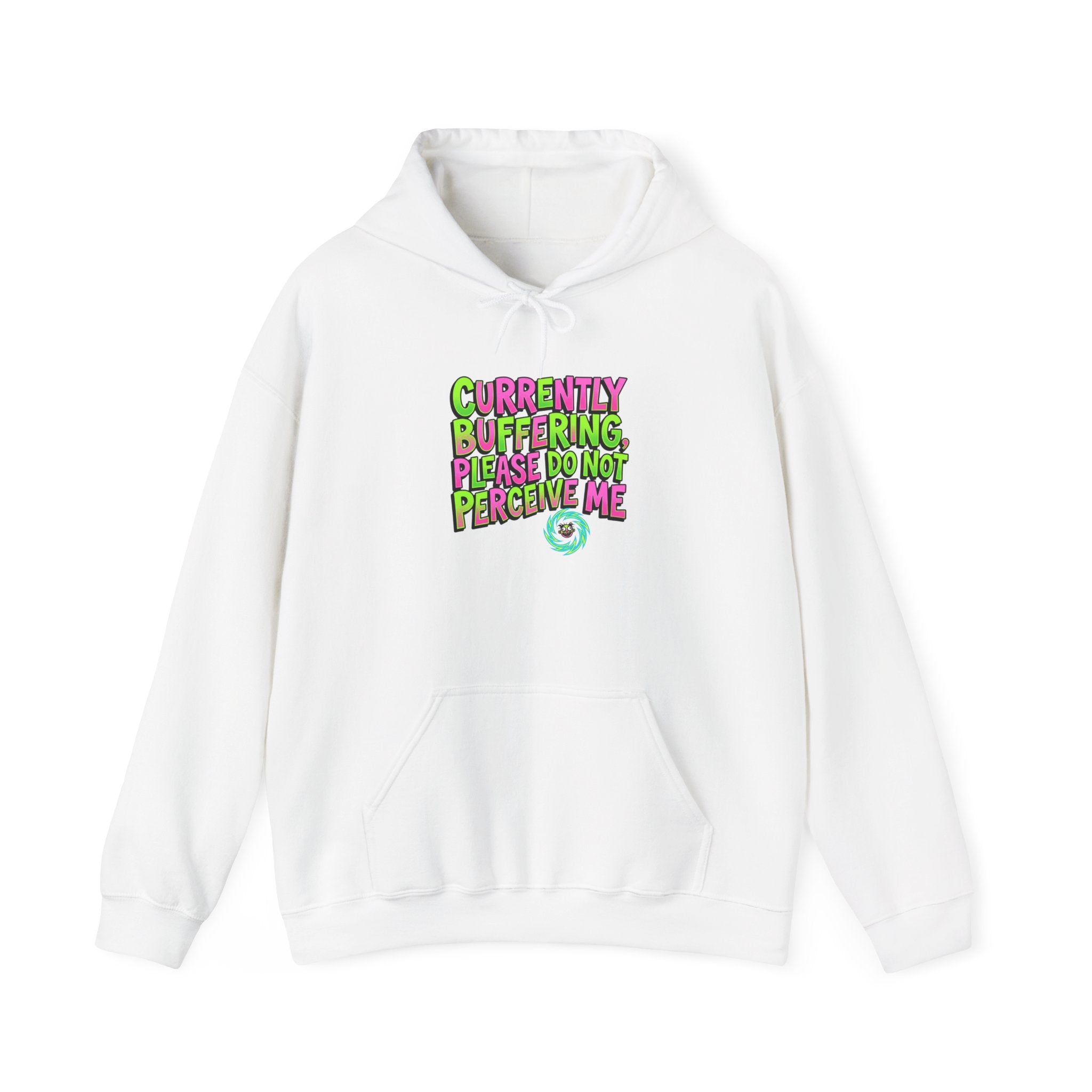 Currently Buffering Hoodie | meme-core, brainrot humor