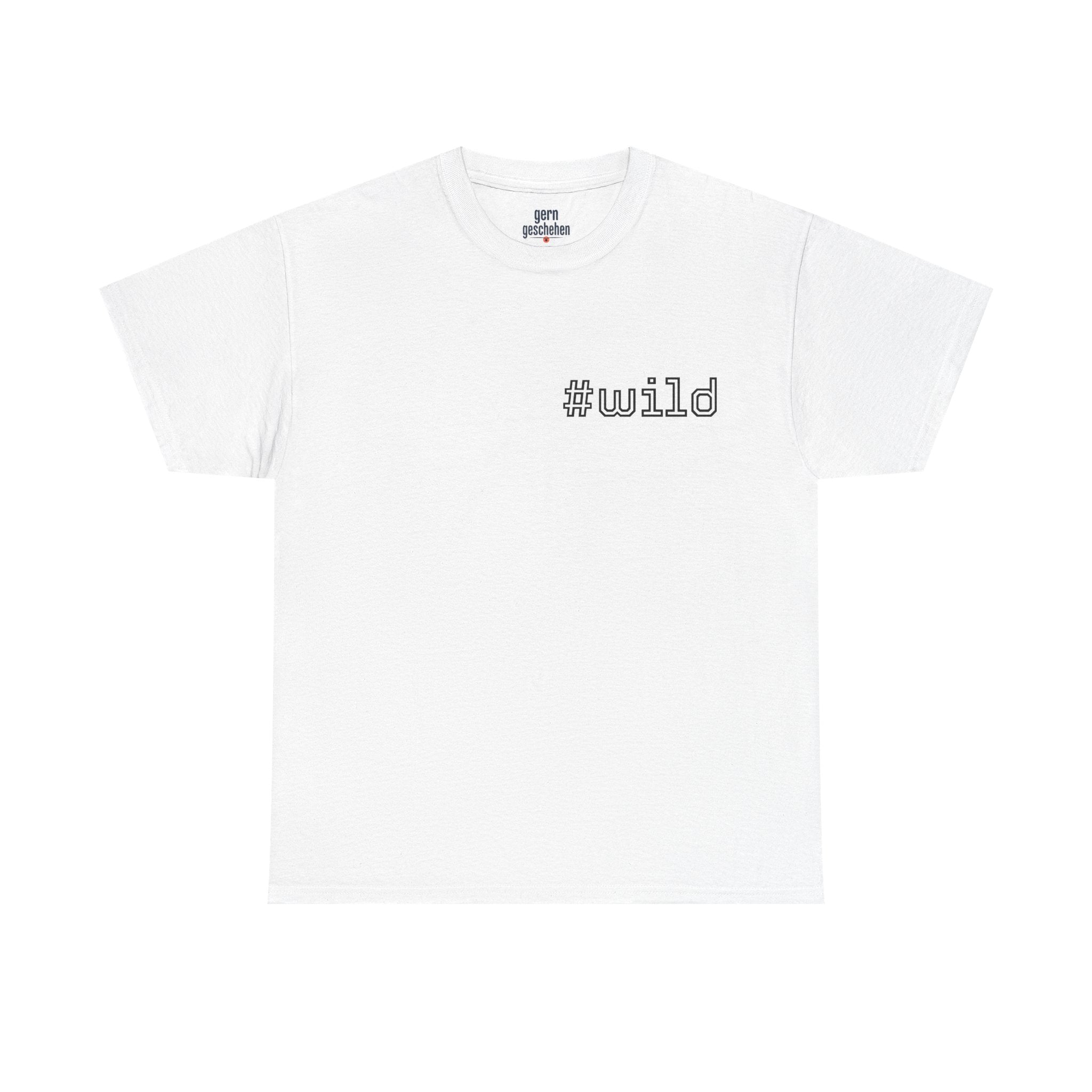 Unisex schweres Baumwoll-T-Shirt #wild
