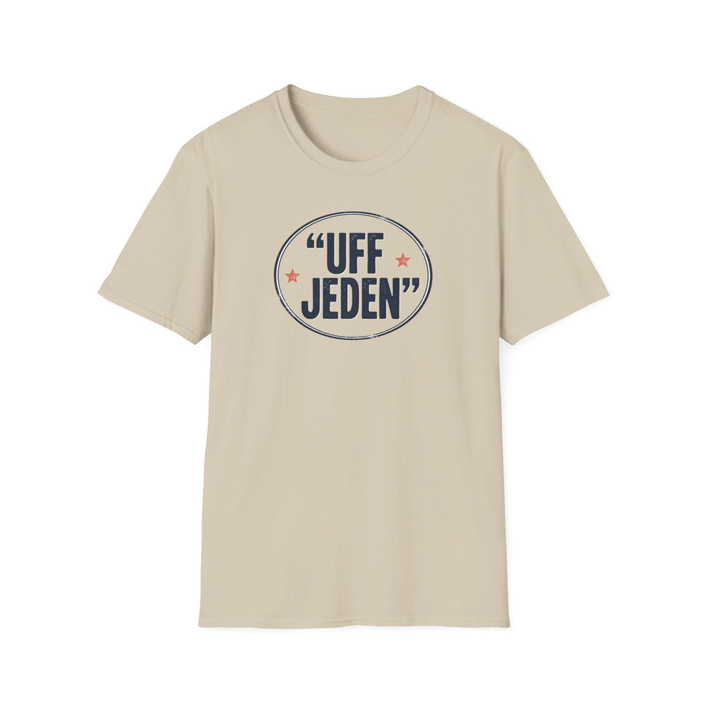 "UFF JEDEN" Vintage Badge T-Shirt #berlin