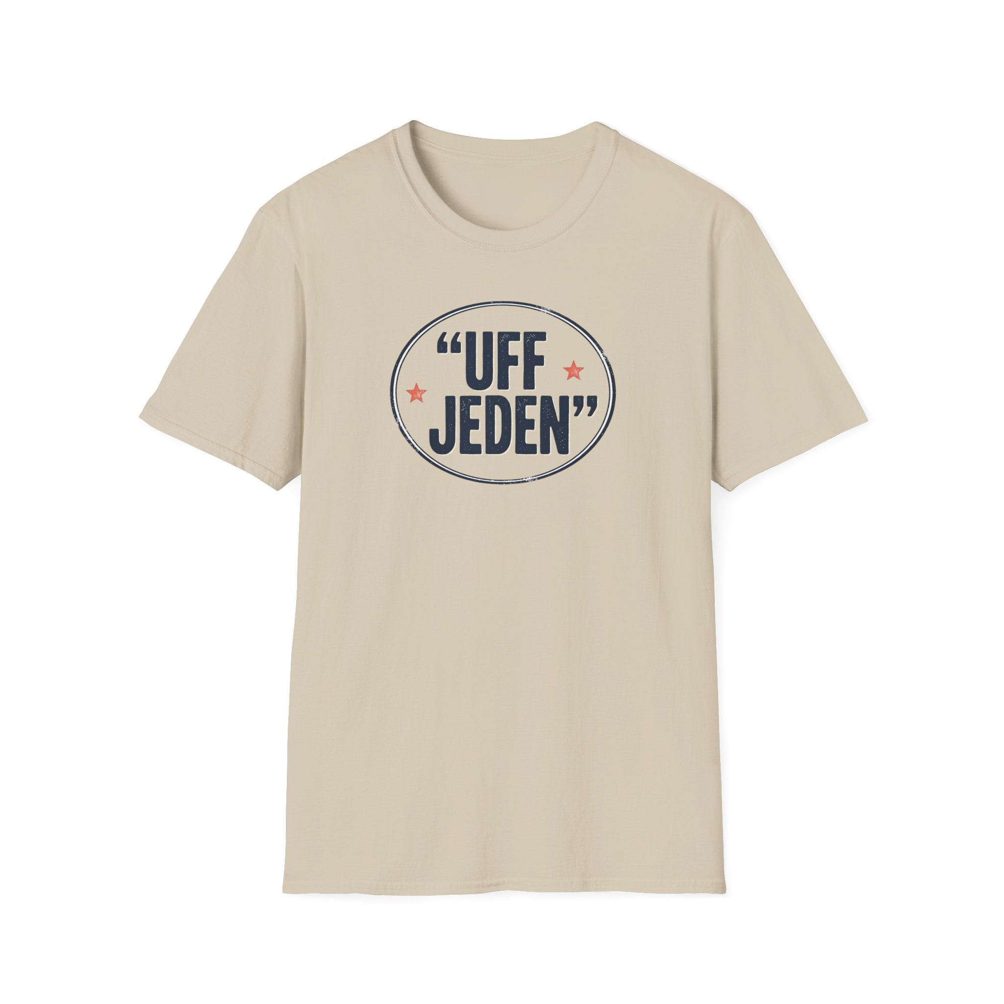 "UFF JEDEN" Vintage Badge T-Shirt #berlin