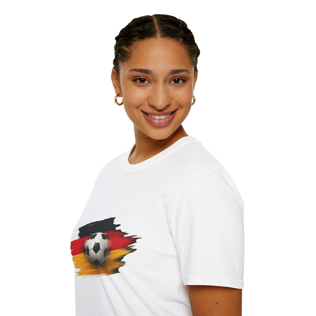 Germany Flag Soccer T-Shirt – Football Fan Tee