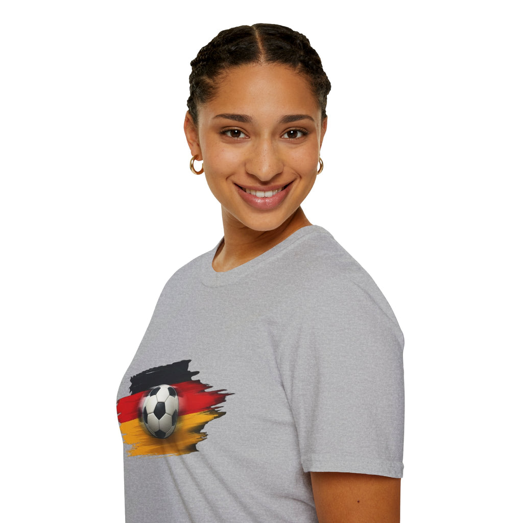 Germany Flag Soccer T-Shirt – Football Fan Tee