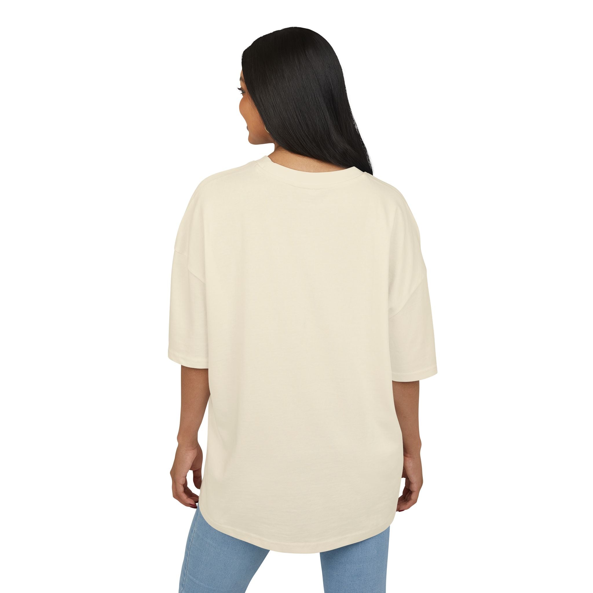 Quarkspeise Retro Script Box Tee — Vintage Grafik T-Shirt