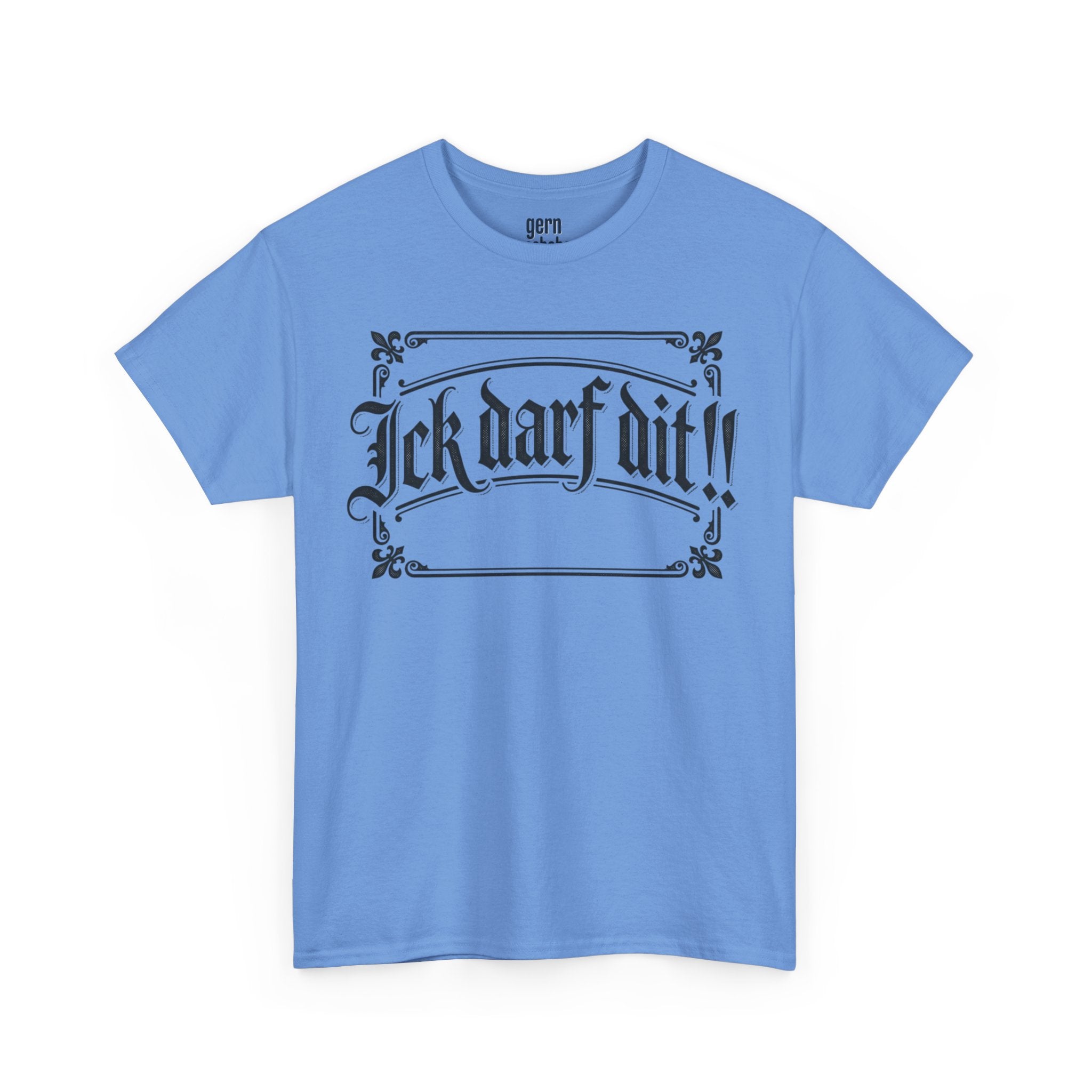 T-Shirt – „Ick darf dit!!“ Vintage Rahmen T-Shirt