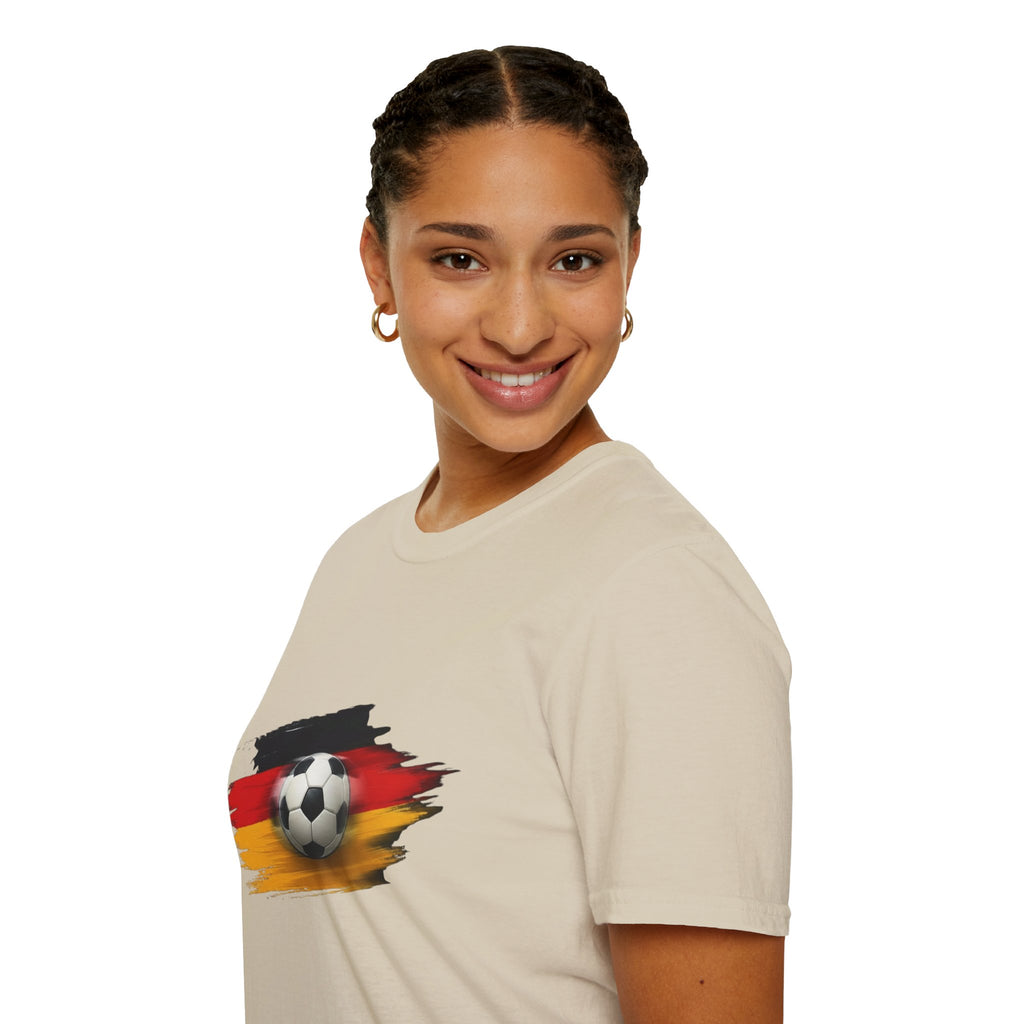 Germany Flag Soccer T-Shirt – Football Fan Tee