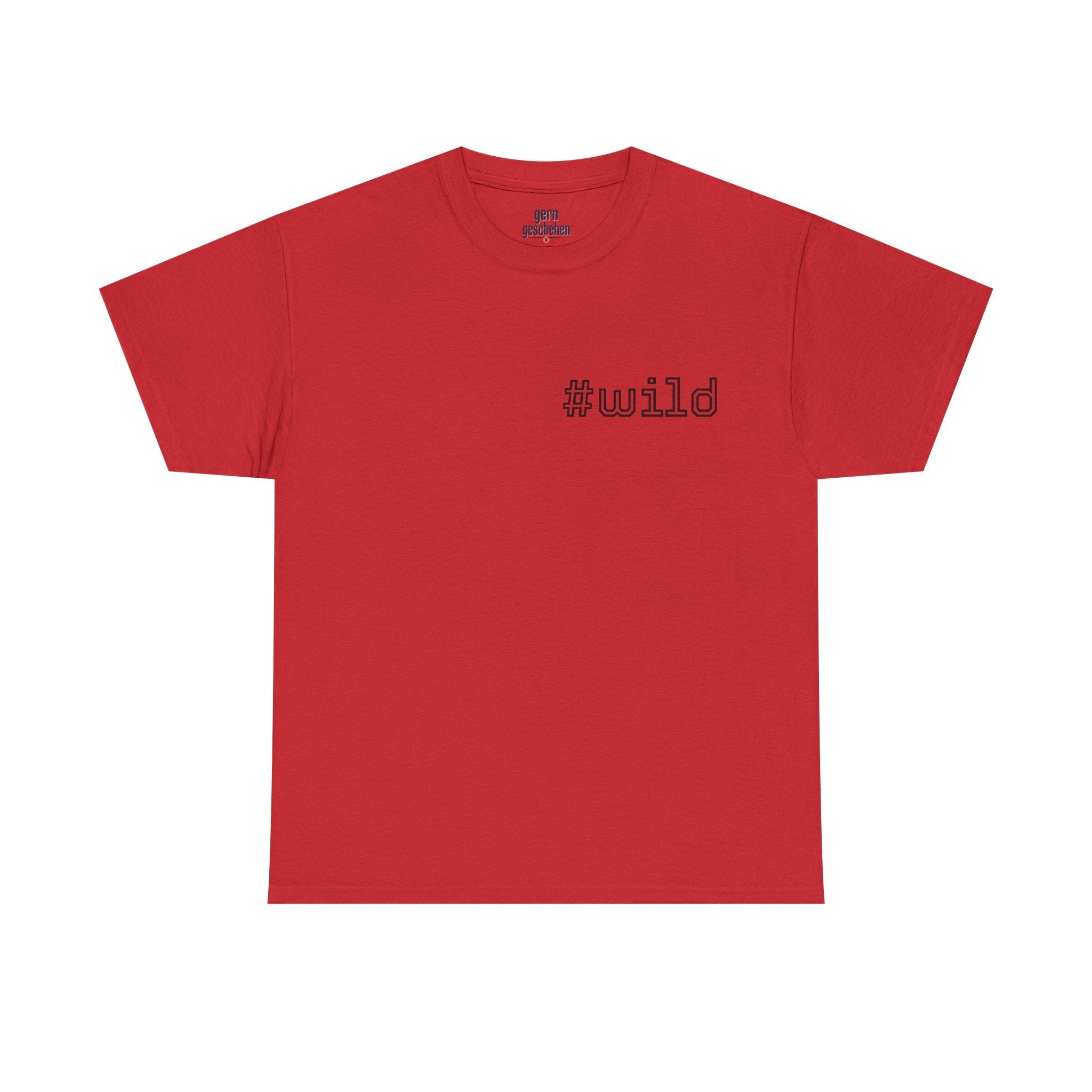 Unisex schweres Baumwoll-T-Shirt #wild