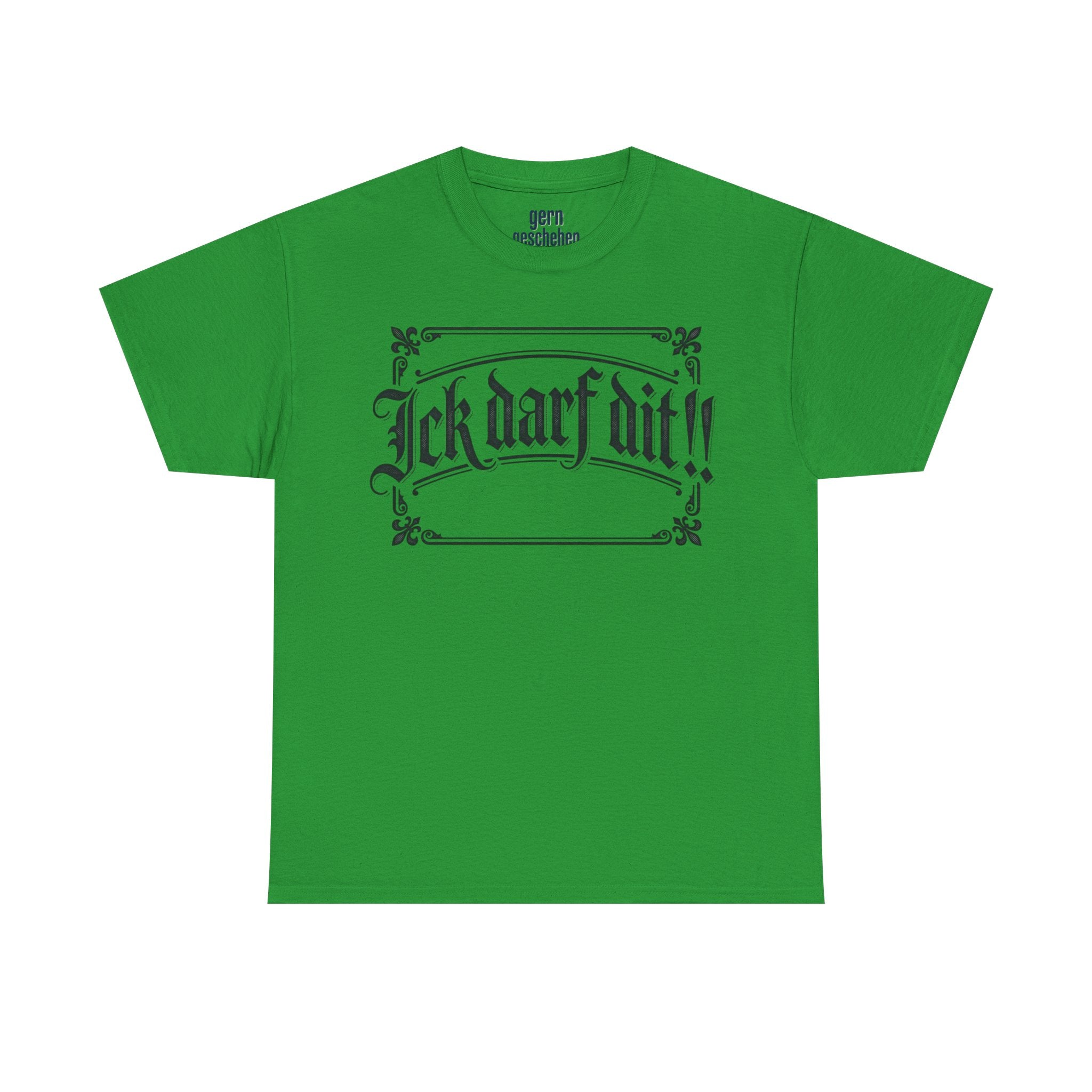 T-Shirt – „Ick darf dit!!“ Vintage Rahmen T-Shirt