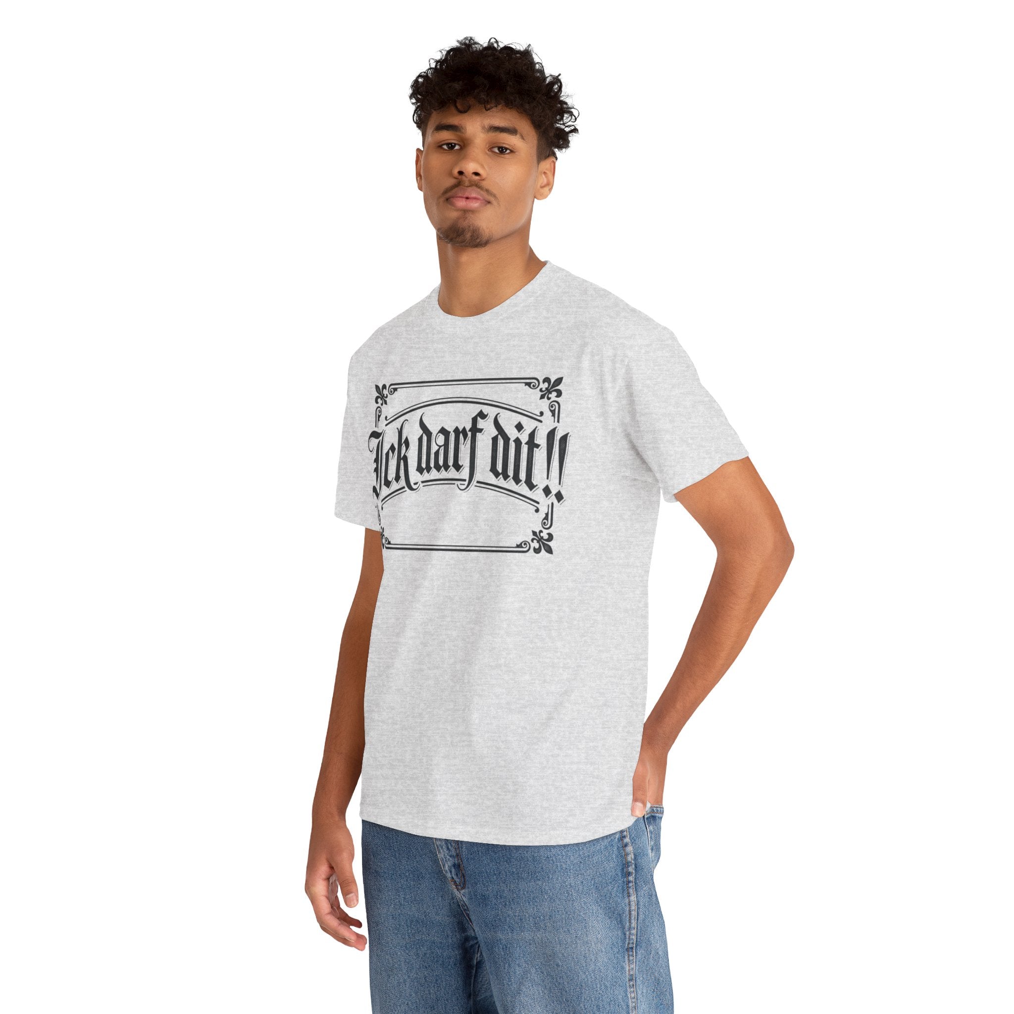 T-Shirt – „Ick darf dit!!“ Vintage Rahmen T-Shirt