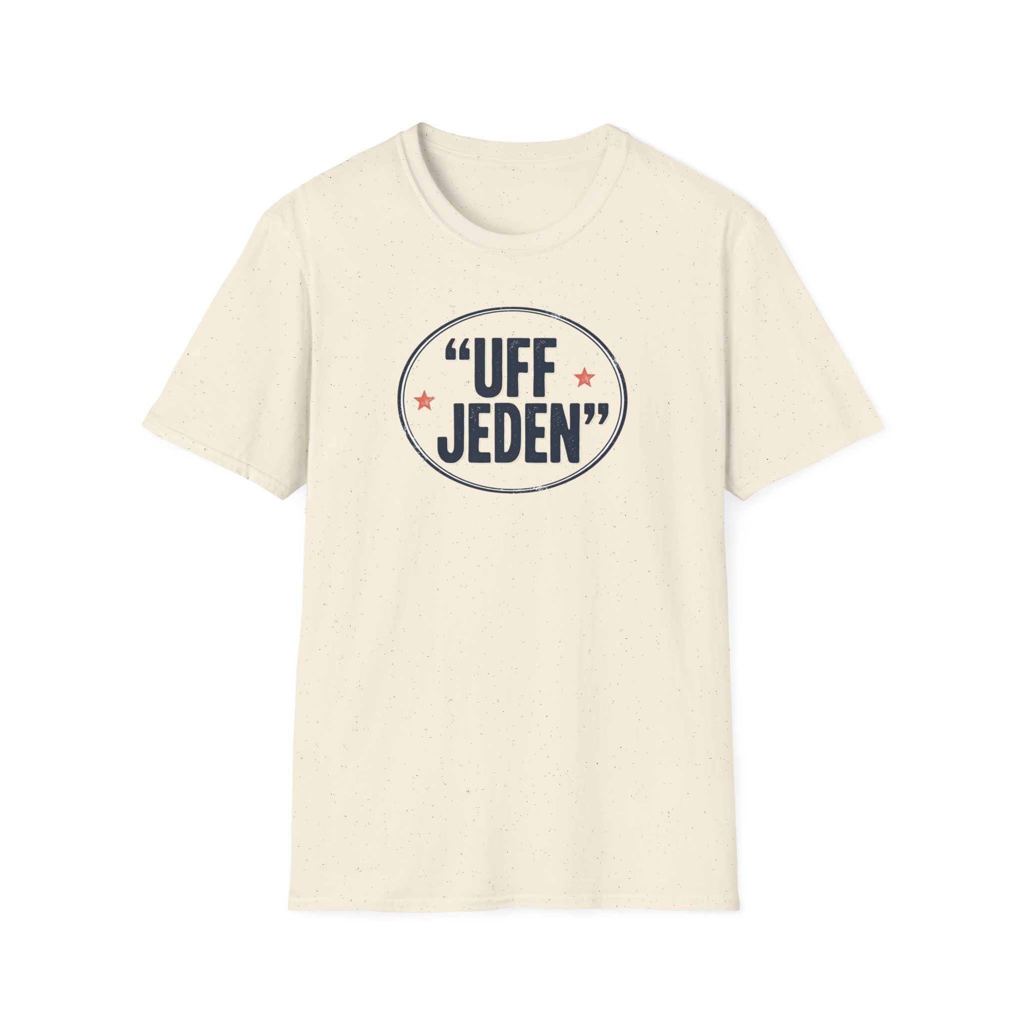 "UFF JEDEN" Vintage Badge T-Shirt #berlin