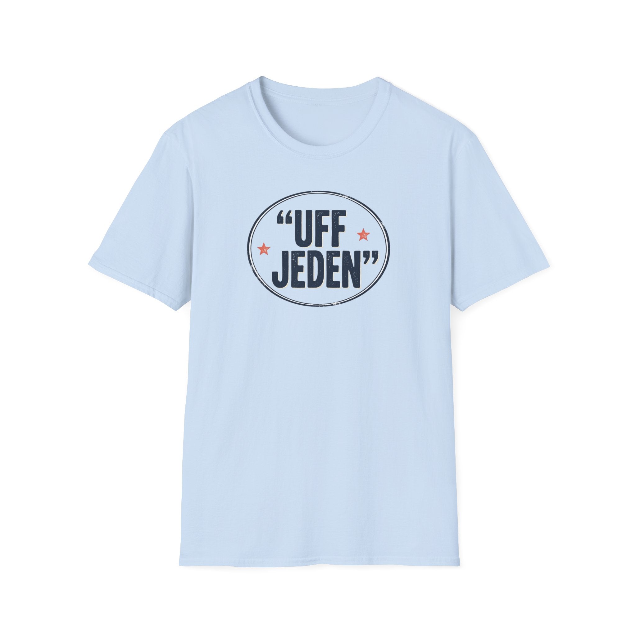"UFF JEDEN" Vintage Badge T-Shirt #berlin