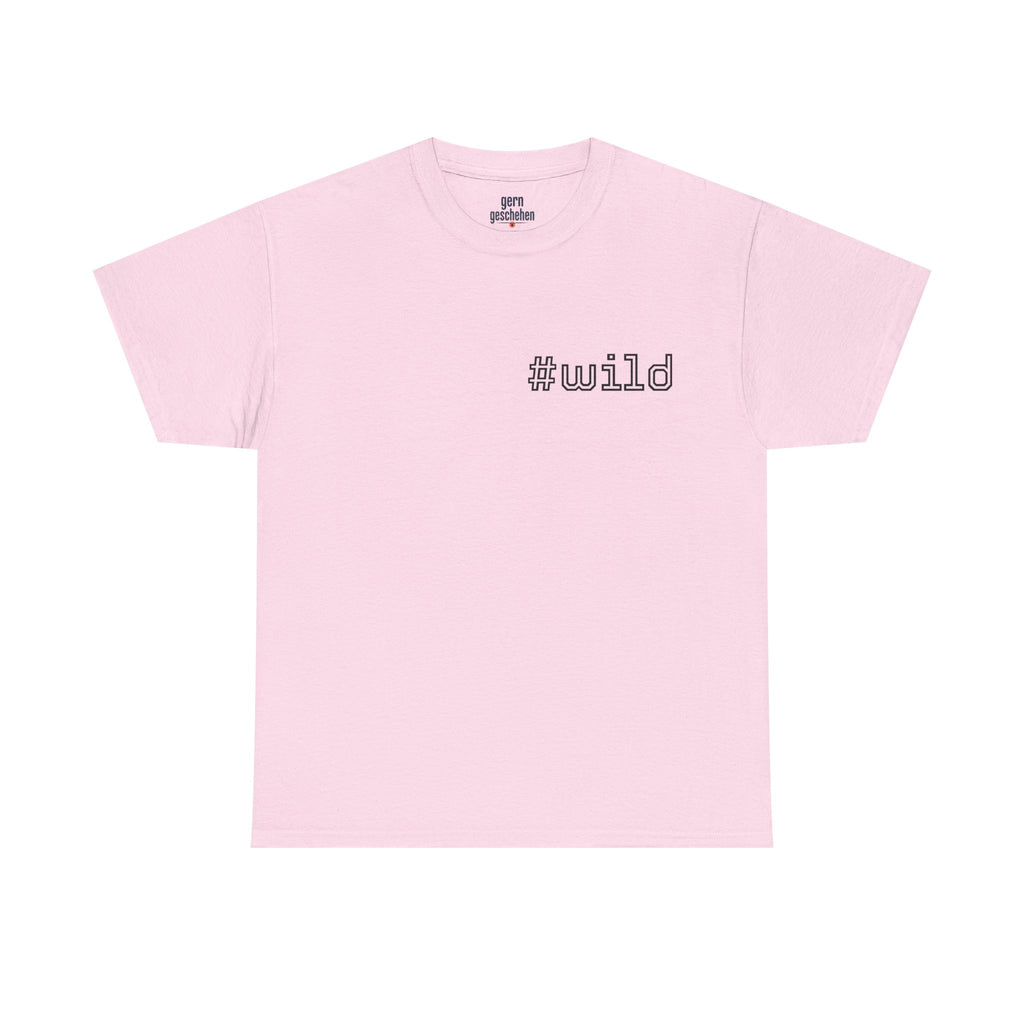 Unisex schweres Baumwoll-T-Shirt #wild