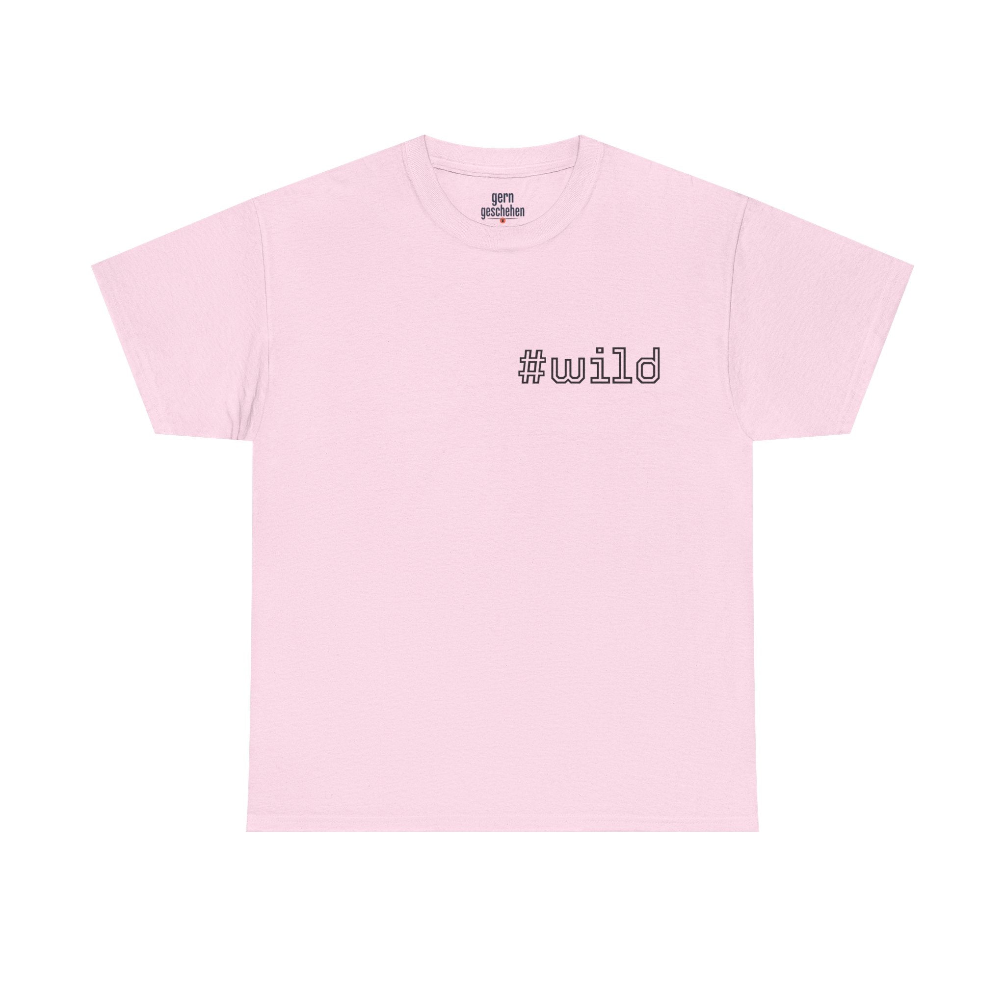 Unisex schweres Baumwoll-T-Shirt #wild
