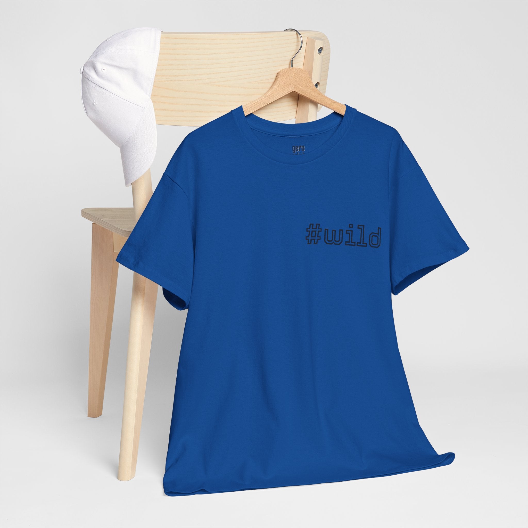 Unisex schweres Baumwoll-T-Shirt #wild