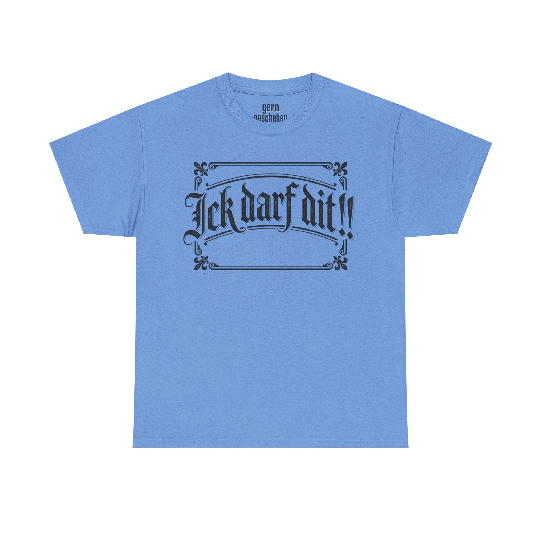T-Shirt – „Ick darf dit!!“ Vintage Rahmen T-Shirt