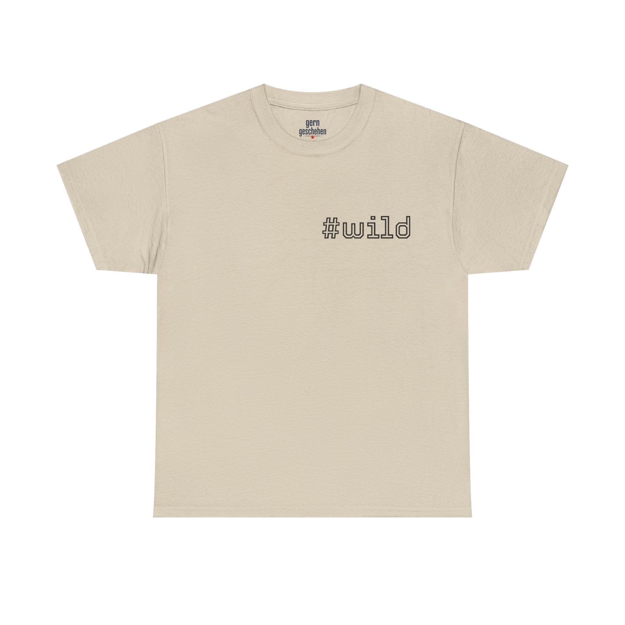 Unisex schweres Baumwoll-T-Shirt #wild