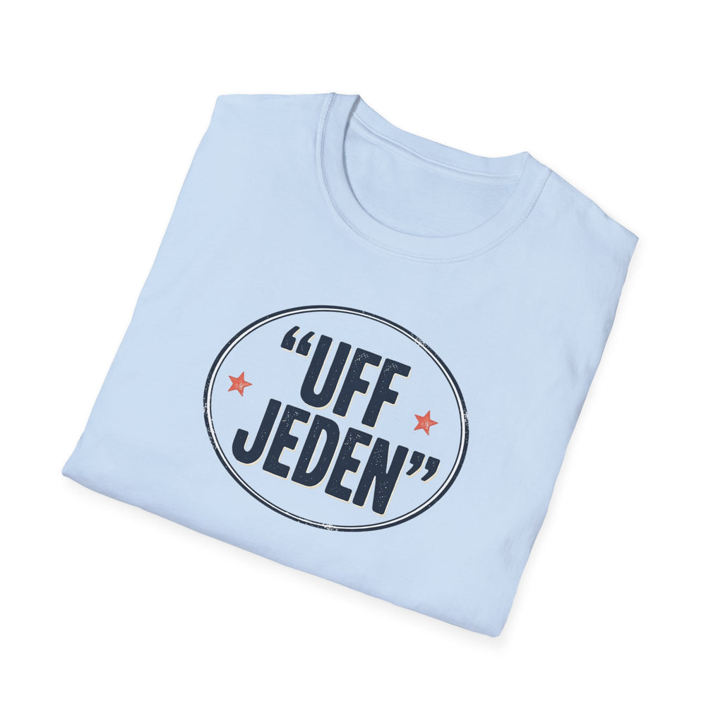 "UFF JEDEN" Vintage Badge T-Shirt #berlin