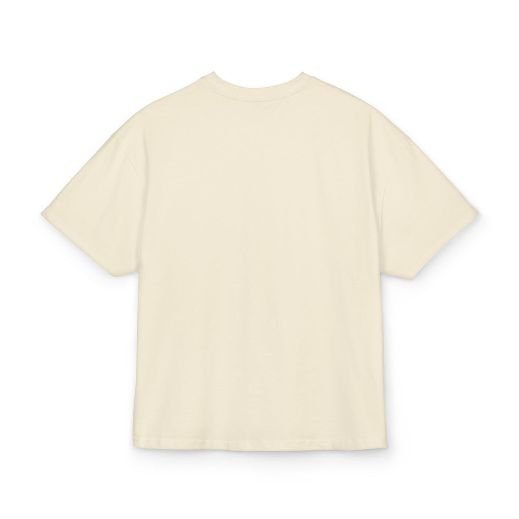 Quarkspeise Retro Script Box Tee — Vintage Grafik T-Shirt