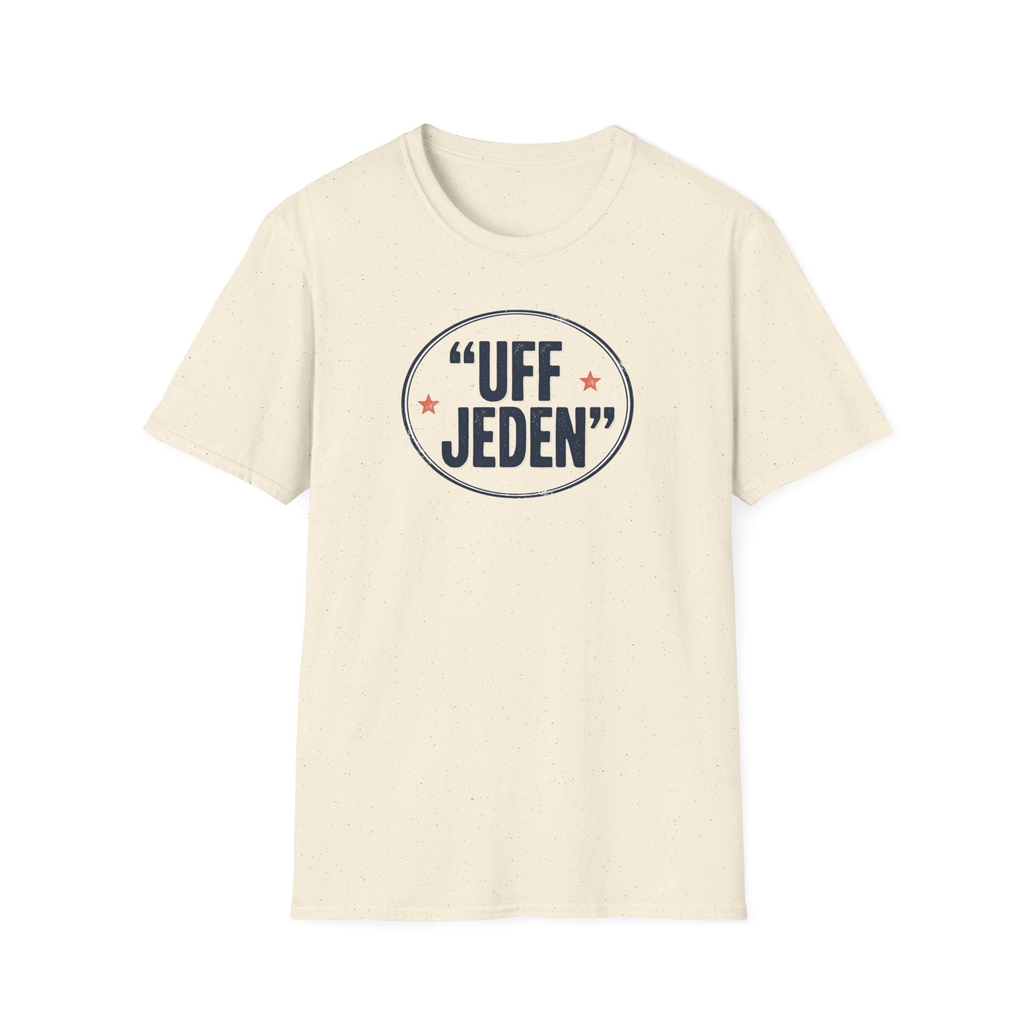 "UFF JEDEN" Vintage Badge T-Shirt #berlin