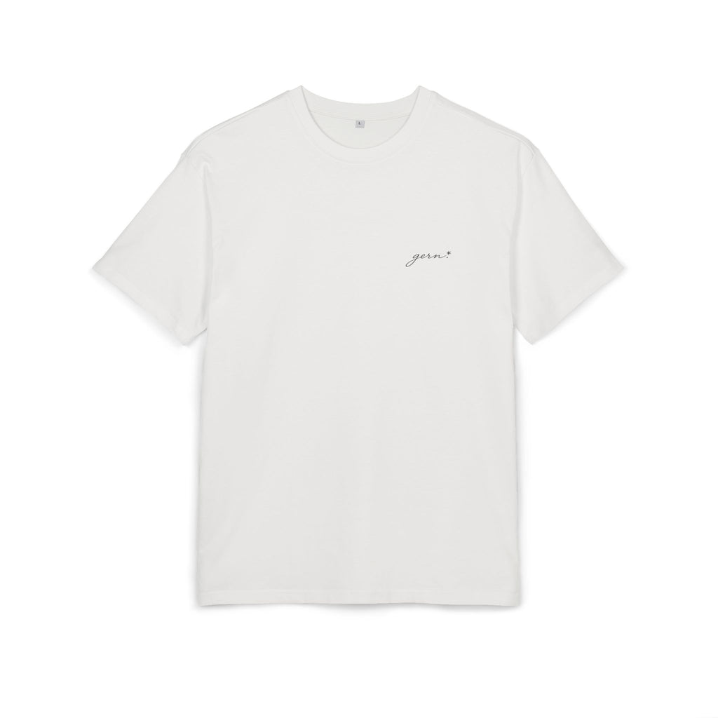 Oversize Tee — 'Take It Slow' Vintage Beach Palm Graphic