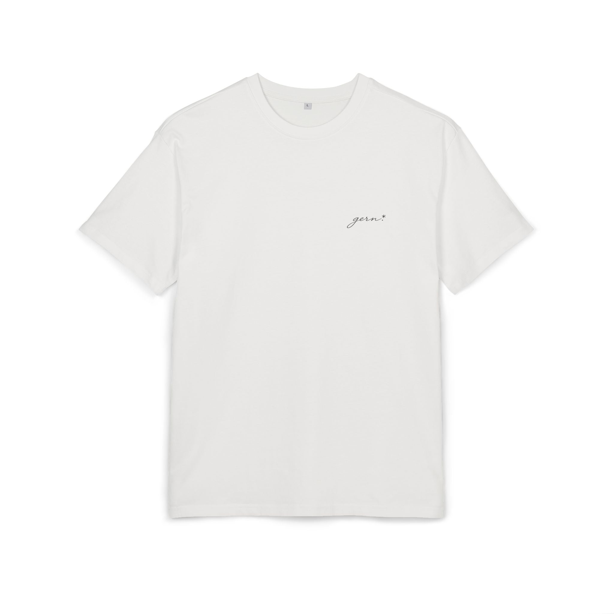 Oversize Tee — 'Take It Slow' Vintage Beach Palm Graphic