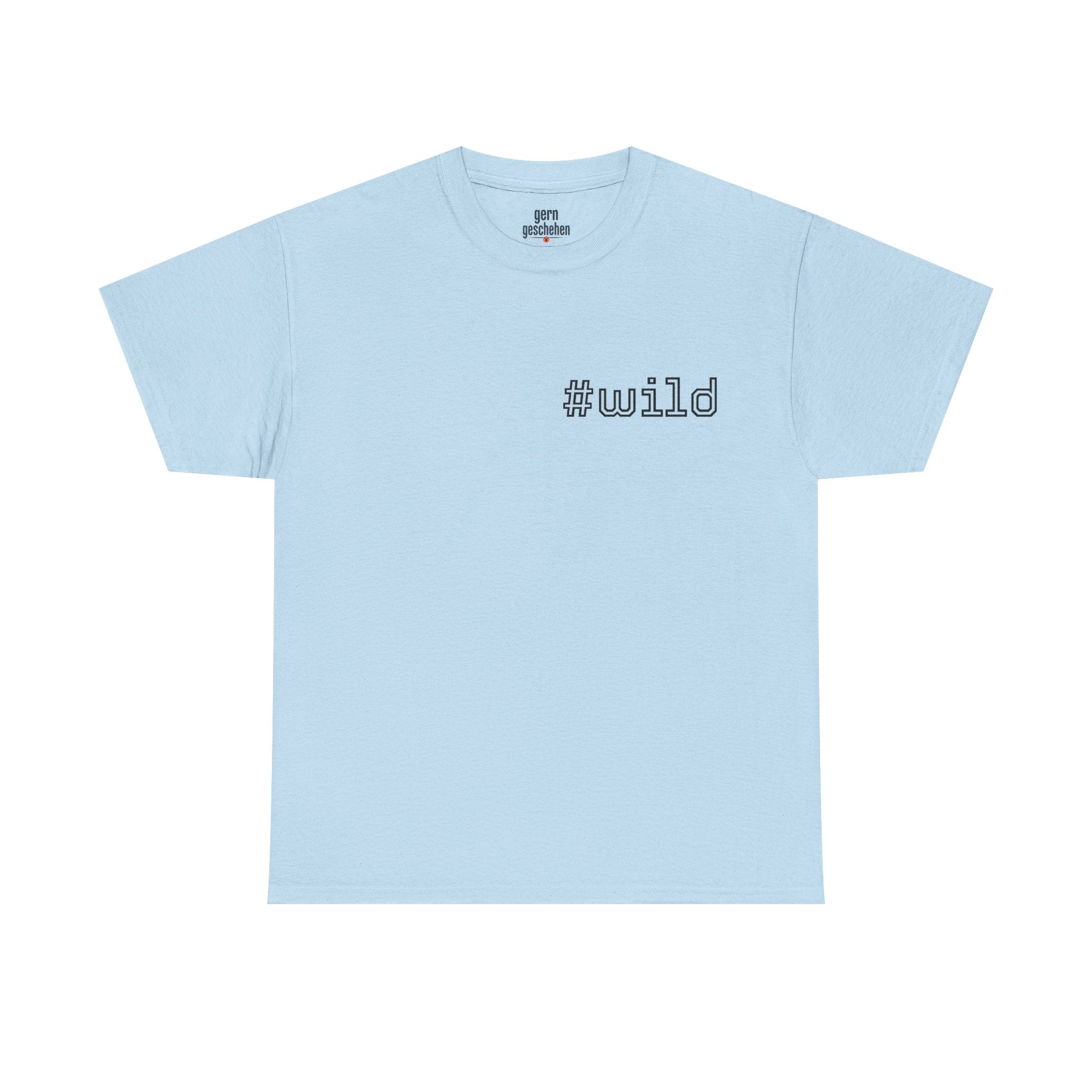 Unisex schweres Baumwoll-T-Shirt #wild